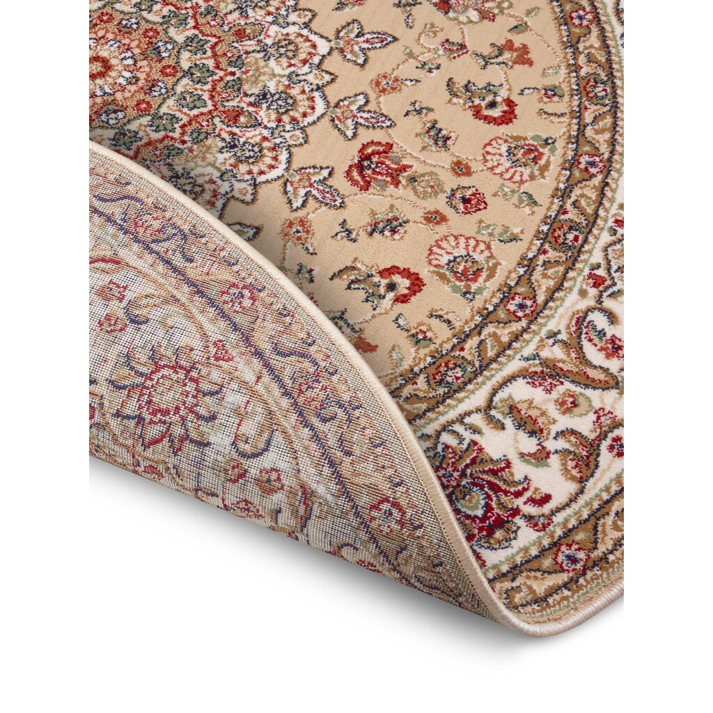 NOURISTAN Teppich »Zuhr«, rund, Orientalisch, Orient, Kurzflor, Wohnzimmer, Schlafzimmer, Esszimmer