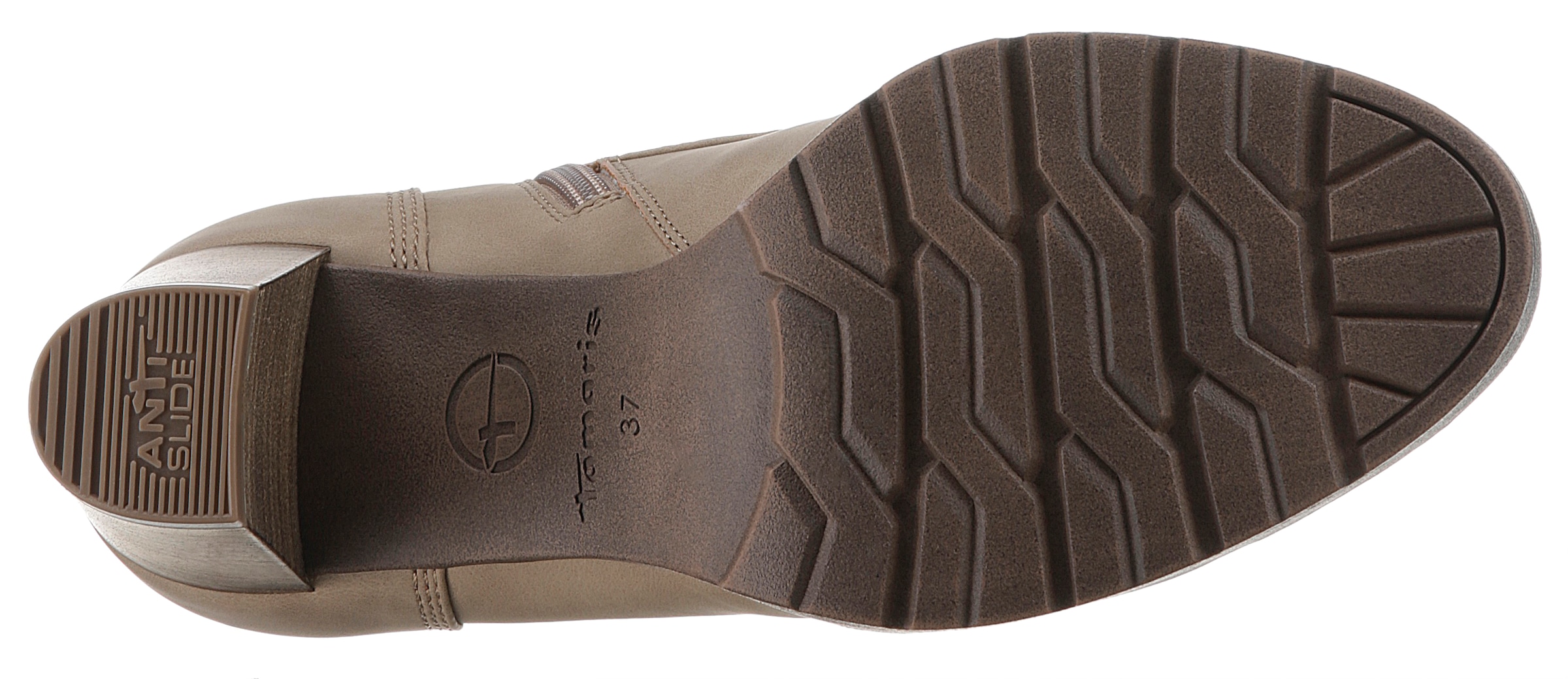 Tamaris Schnürstiefelette, Trichterabsatz, Stiefelette, Businessmode in veganer Verarbeitung