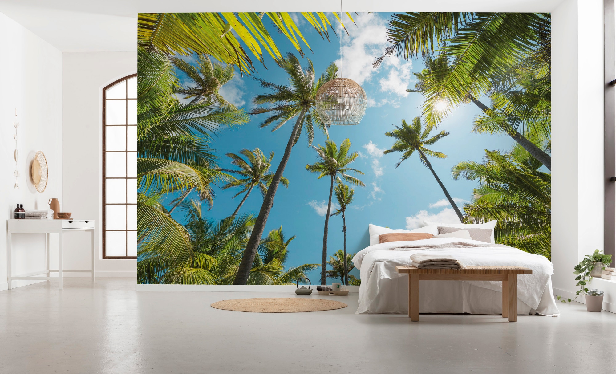 Komar Vliestapete »Digitaldruck Vlies -  Coconut Heaven - Größe 450 x 280 cm« bedruckt glatt Wohnzimmer, Schlafzimmer