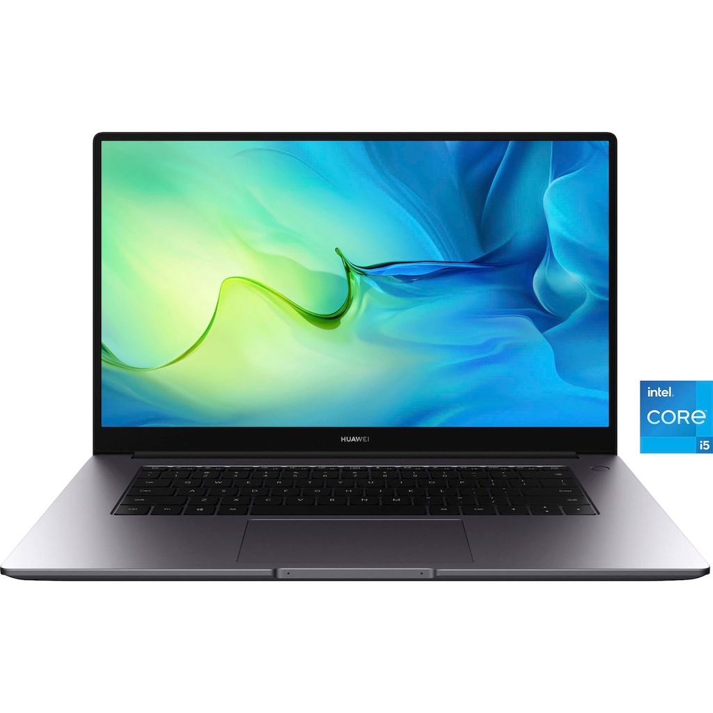 Huawei Notebook »MateBook D15«, 39,62 cm, / 15,6 Zoll, Intel, Core i5, Iris Xe Graphics, 512 GB SSD