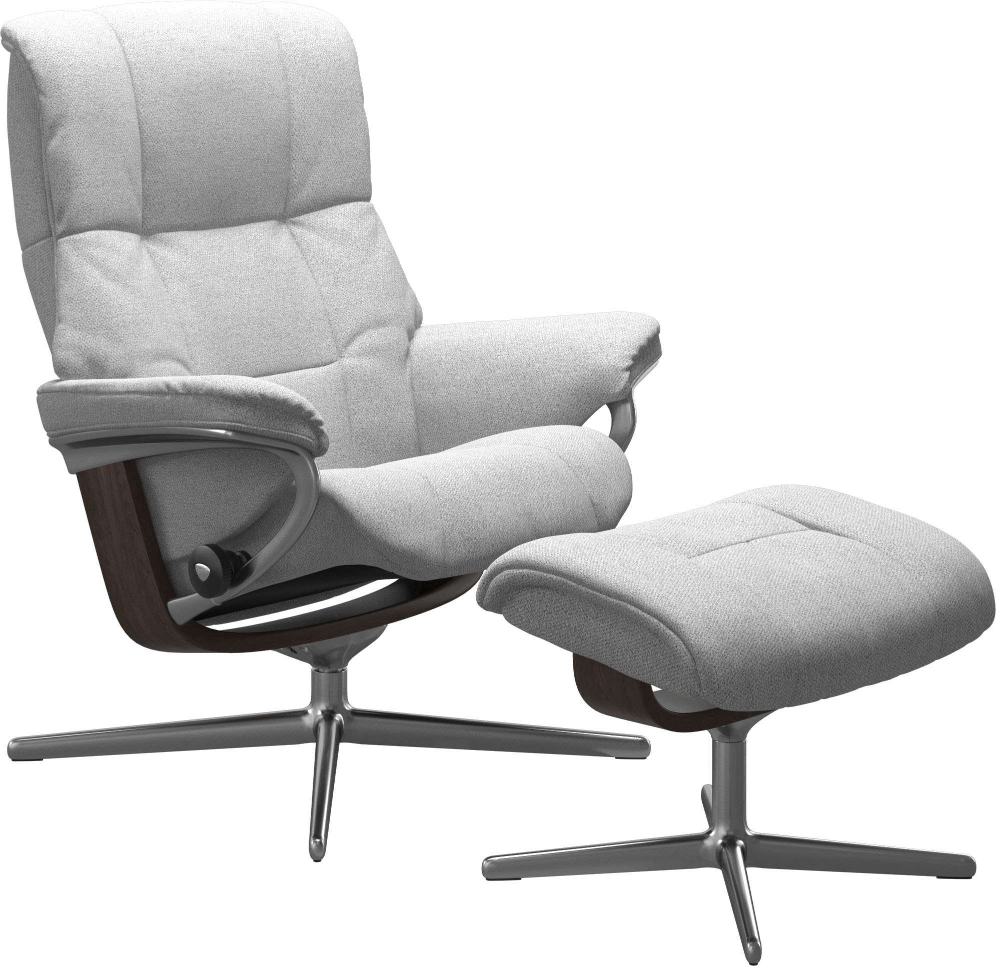 Stressless® Fußhocker »Mayfair«, mit Cross Base, Größe S, M & L, Holzakzent Wenge