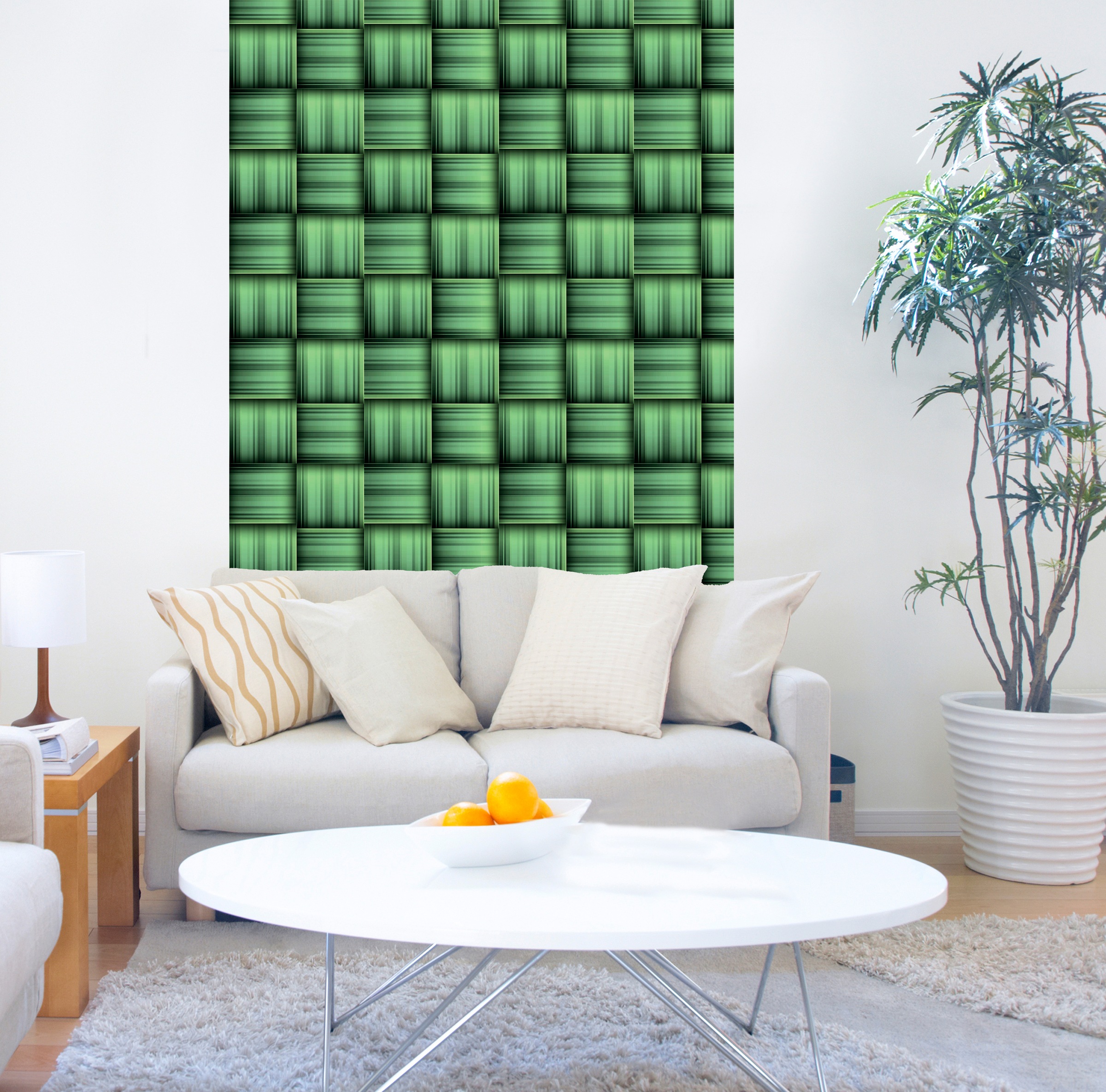 queence Vinyltapete »Toataiph«, bedruckt-Motiv-botanisch-floral-gemustert-natürlich, 90x250cm, selbstklebend, kinderleichte Anbringung, Sticker