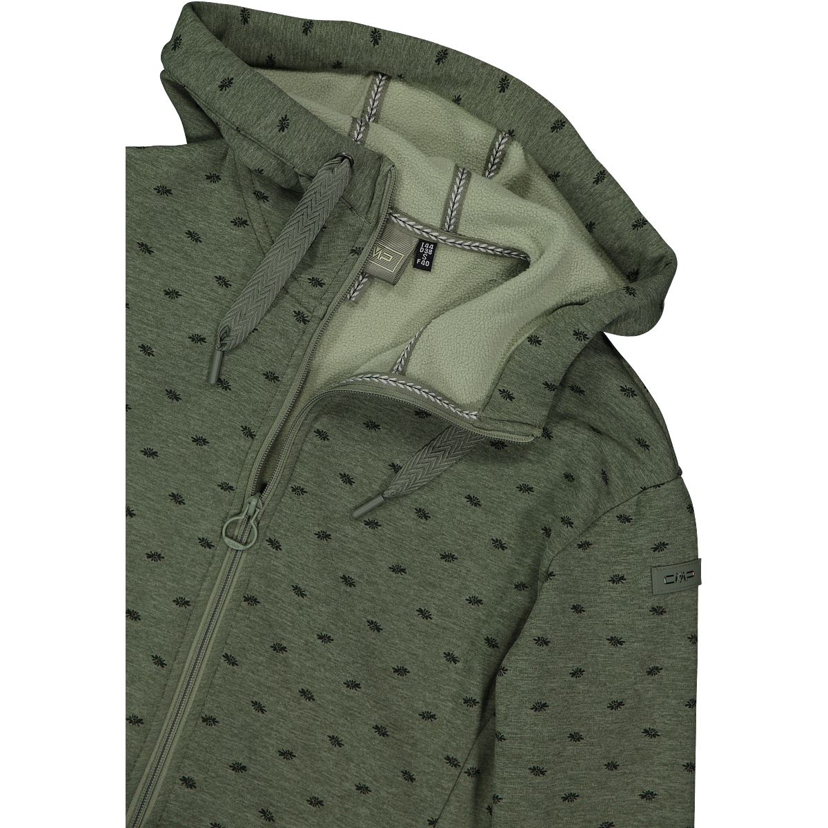 CMP Fleecejacke sportlicher Stil, für Wanderungen, für vielseitige Aktivitäten