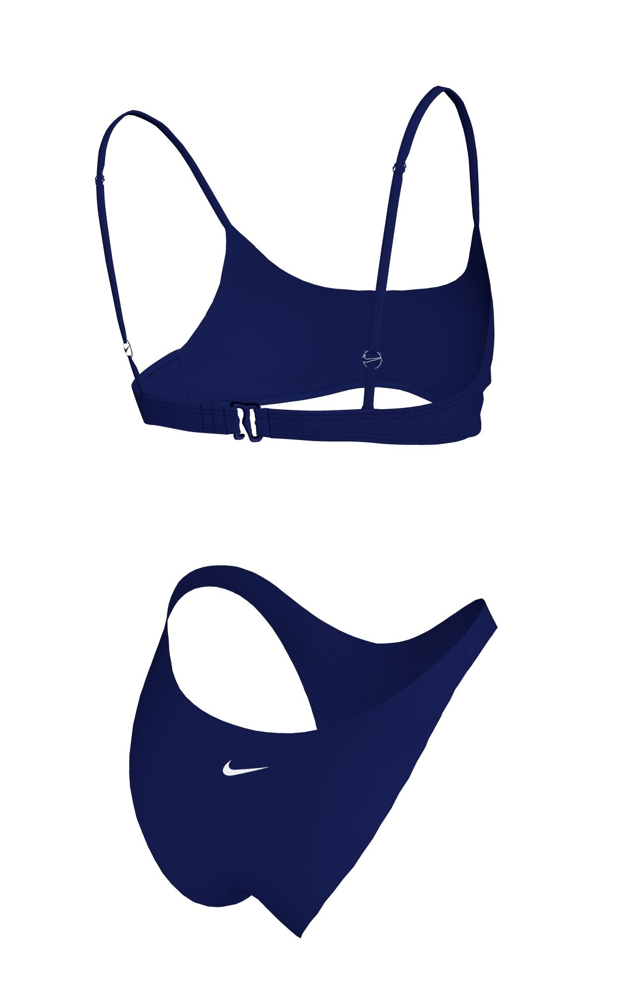 Nike Bustier-Bikini »BRALETTE BIKINI SET« Set, 2 Stk. für Jugendliche, sportlicher Stil, schnell trocknendes Material