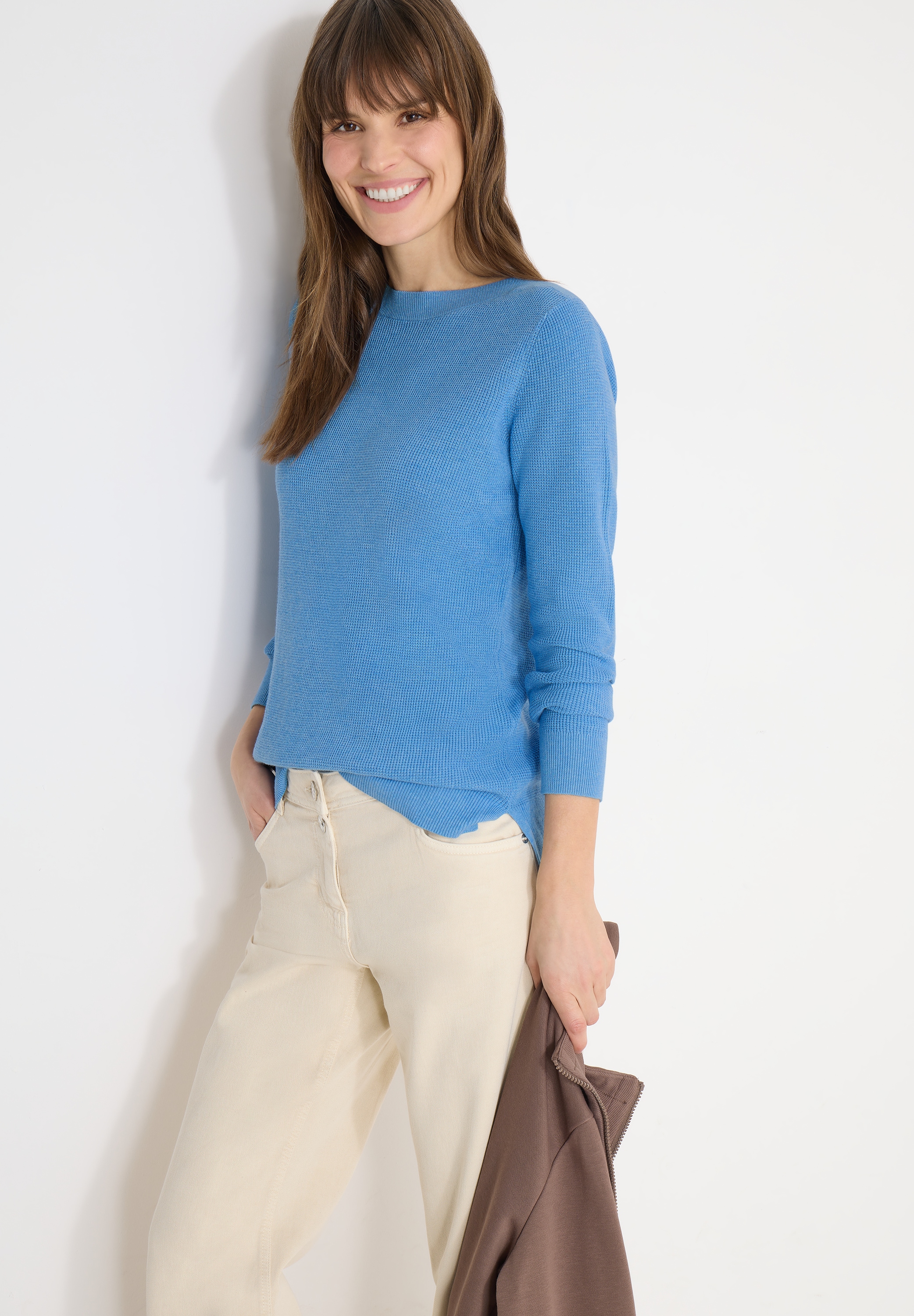Cecil Strickpullover mit U-Boot-Ausschnitt
