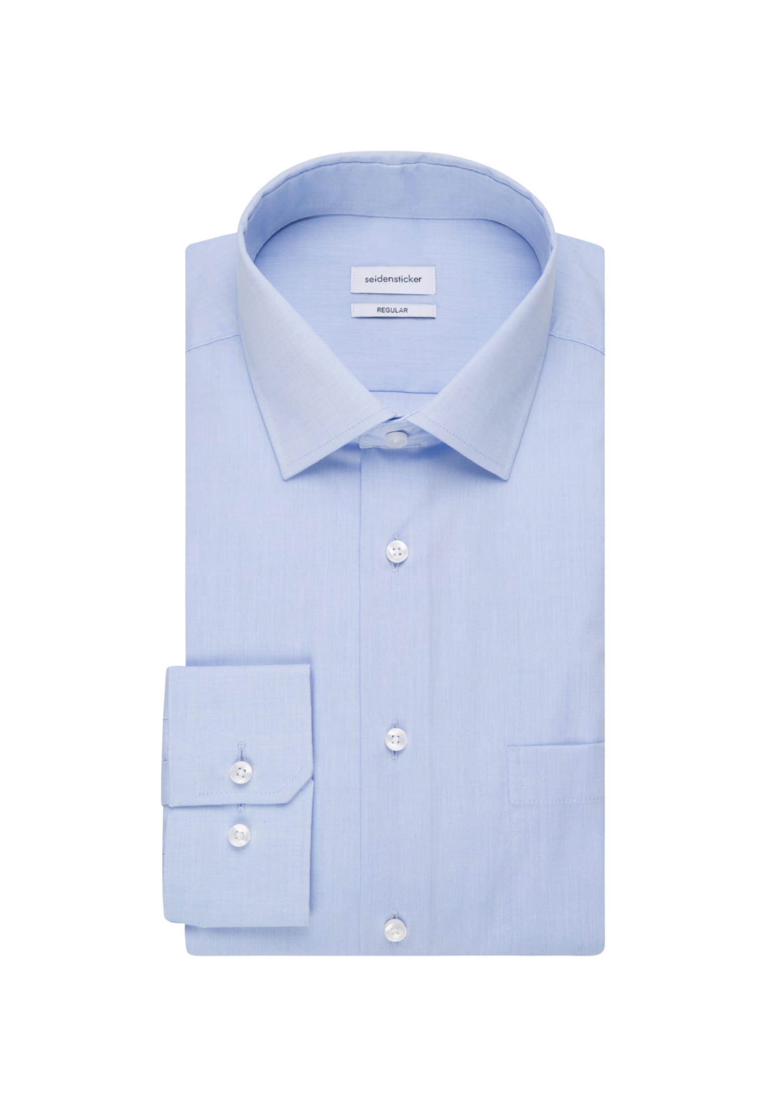 seidensticker Businesshemd »Schwarze Rose« Regular 1/1 Kentkragen Uni