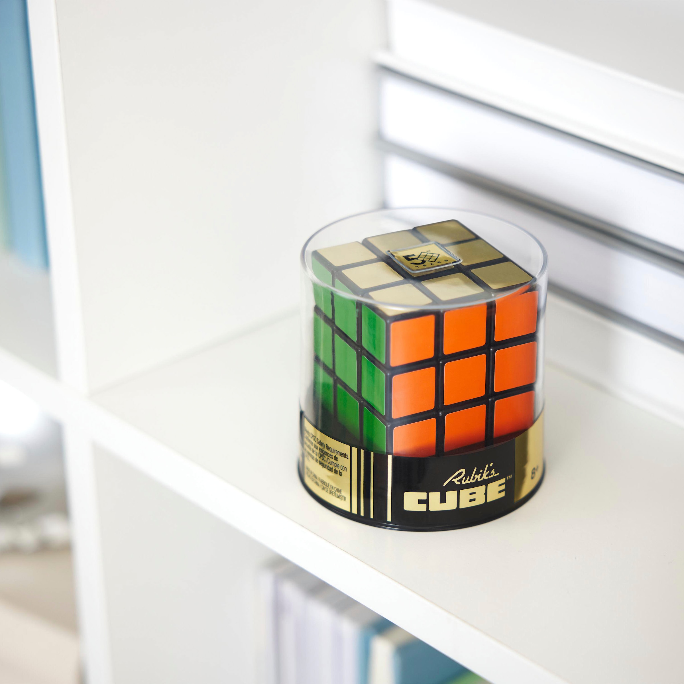 Spin Master Spiel »Rubik's - 3x3 Retro Cube - 50th Anniversary«