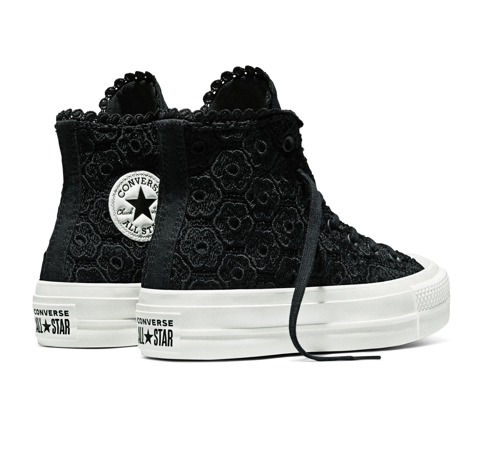 Converse Sneaker »CHUCK TAYLOR ALL STAR LIFT PLATFORM CROCHET«  für vielseitige Freizeitaktivitäten, mit Gummilaufsohle