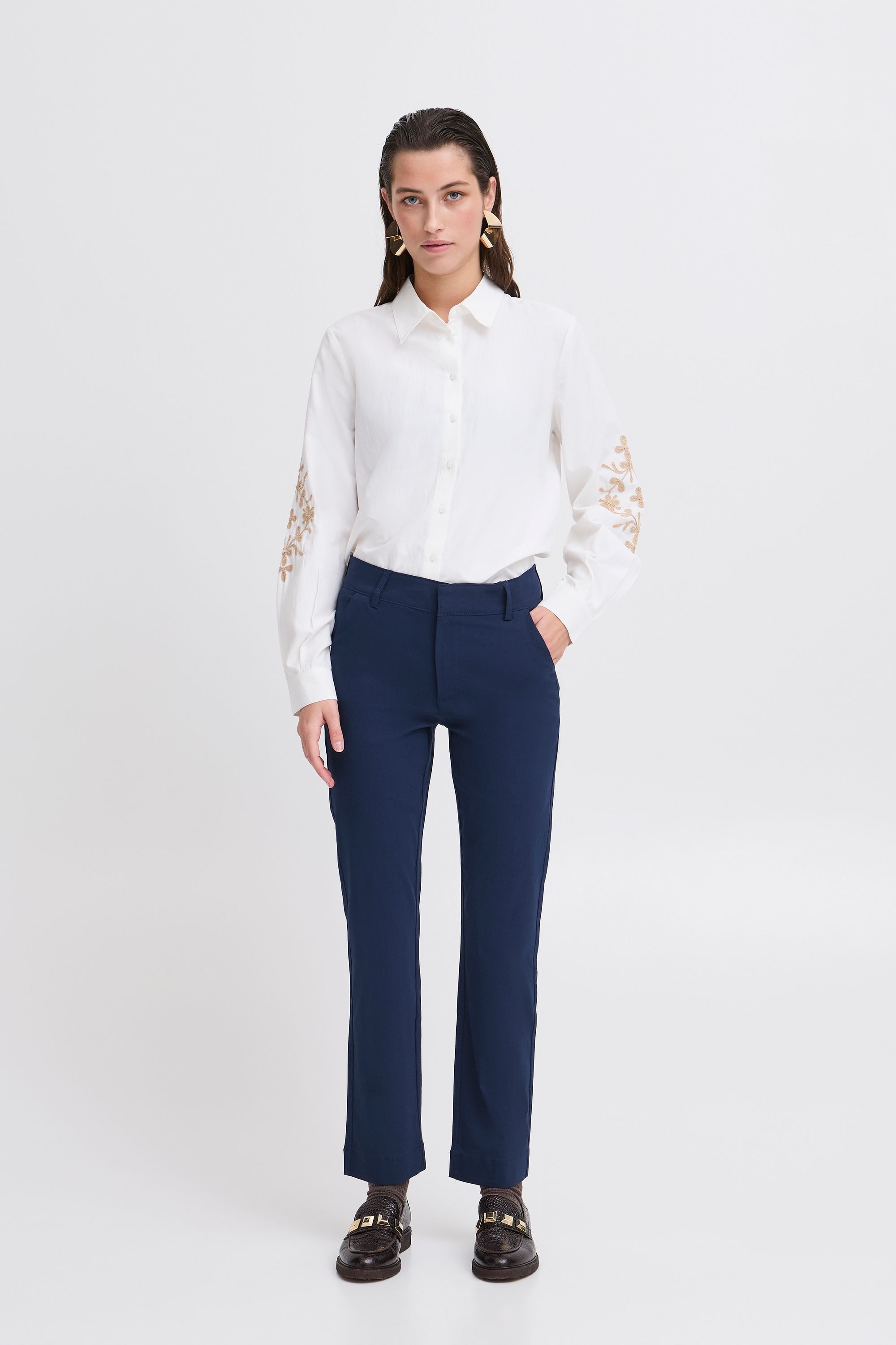 b.young Chinohose »Chinohose BYDIXI STRAIGHT PANTS -«