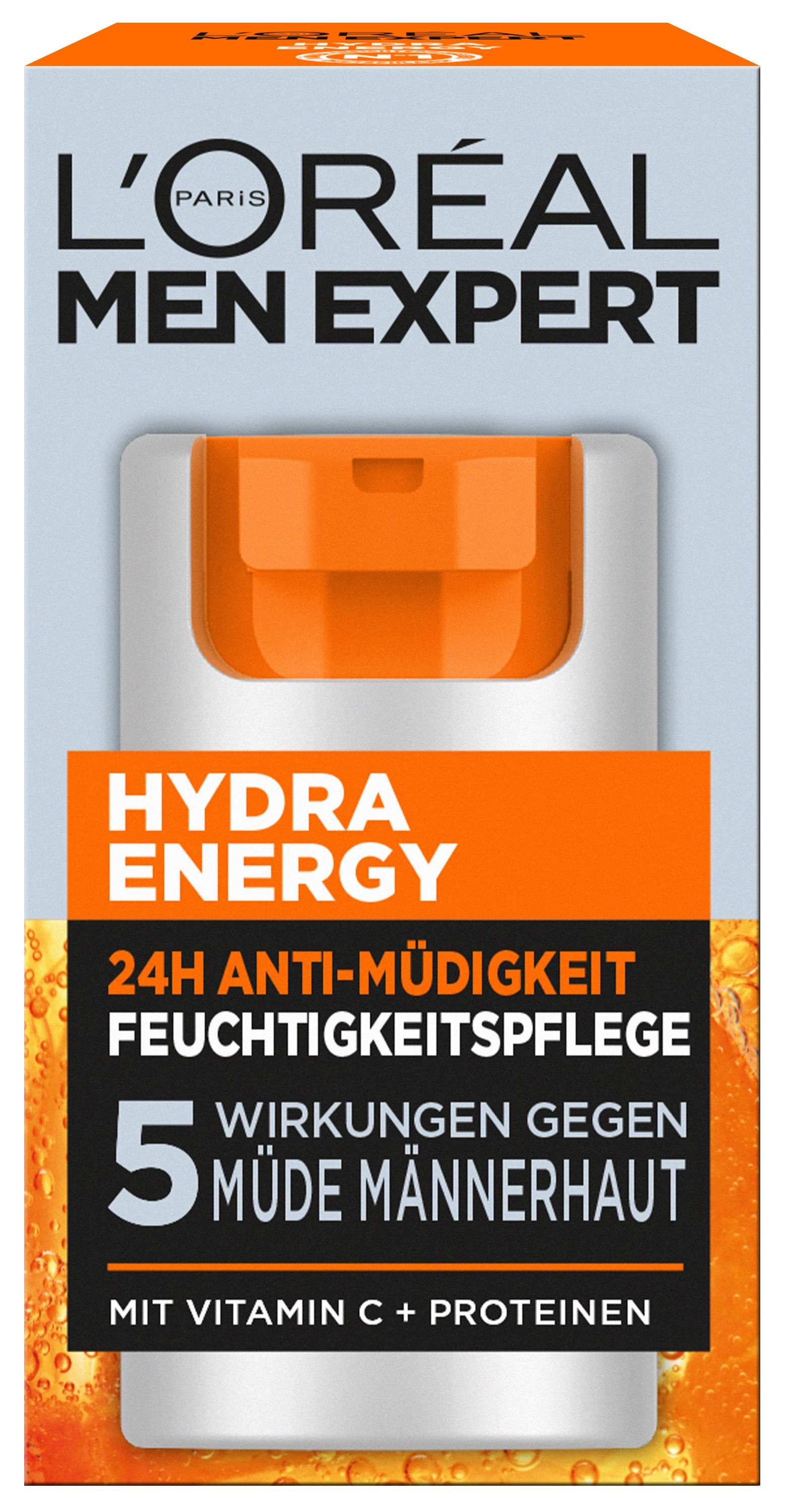 L'ORÉAL PARIS MEN EXPERT Pflege-Set »HYDRA ENERGY BAG KULTURBEUTEL« Set mit Duschgel und 24h Tagespflege