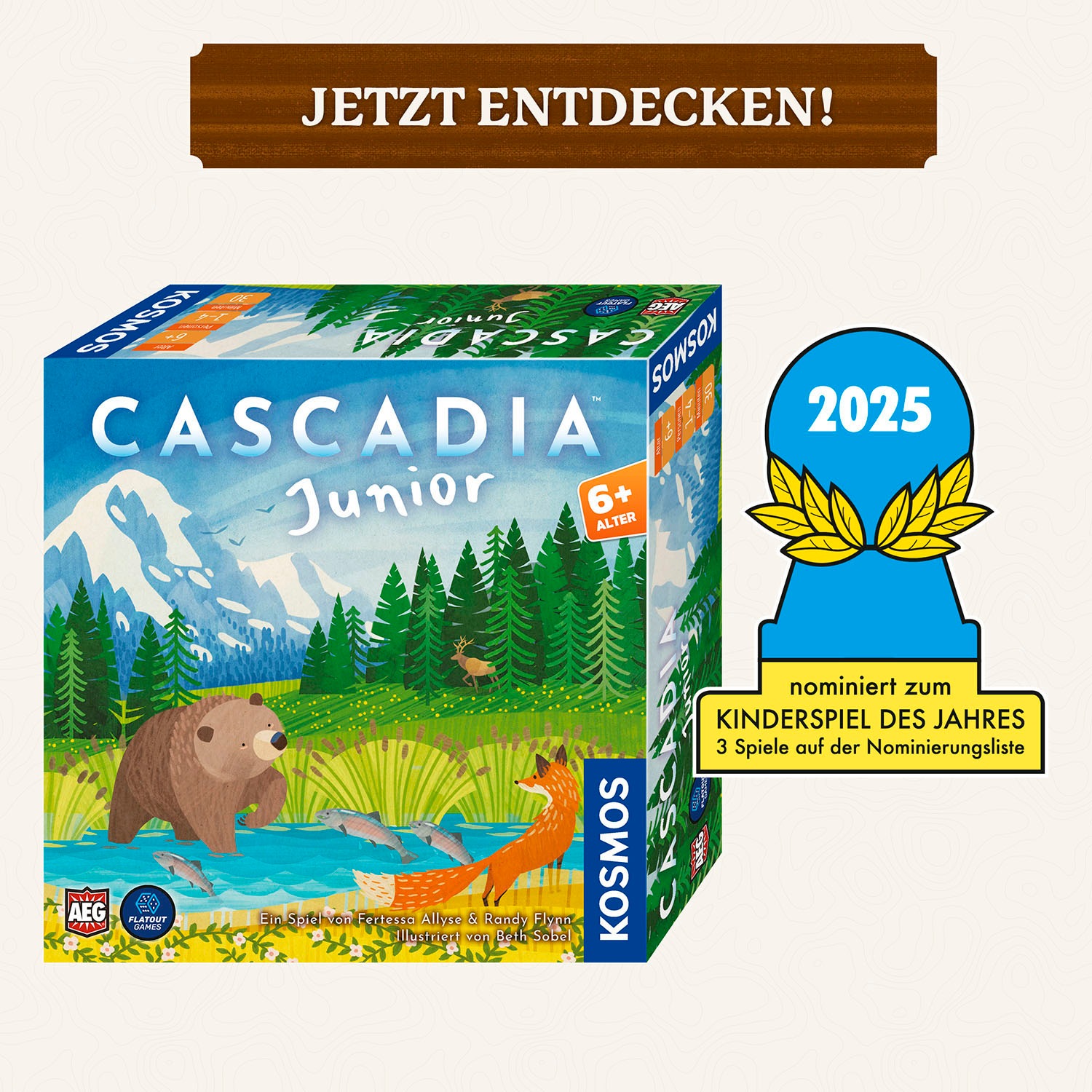 Kosmos Spiel »Cascadia Junior«