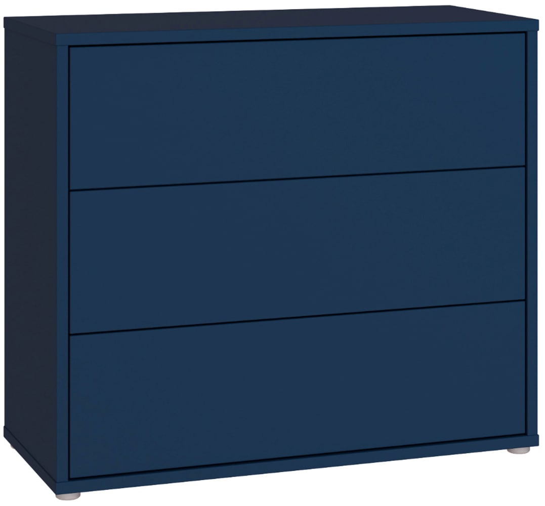 FORTE Kommode »Alice Springs, Kommode, 3 Schubkästen B/H/T 94,8/83,1/41,5« Schubkästen mit Vollauszug, grifflos,Push to open