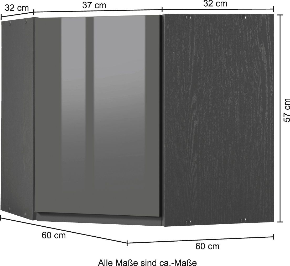 HELD MÖBEL Eckhängeschrank »Virginia«, 60 cm breit