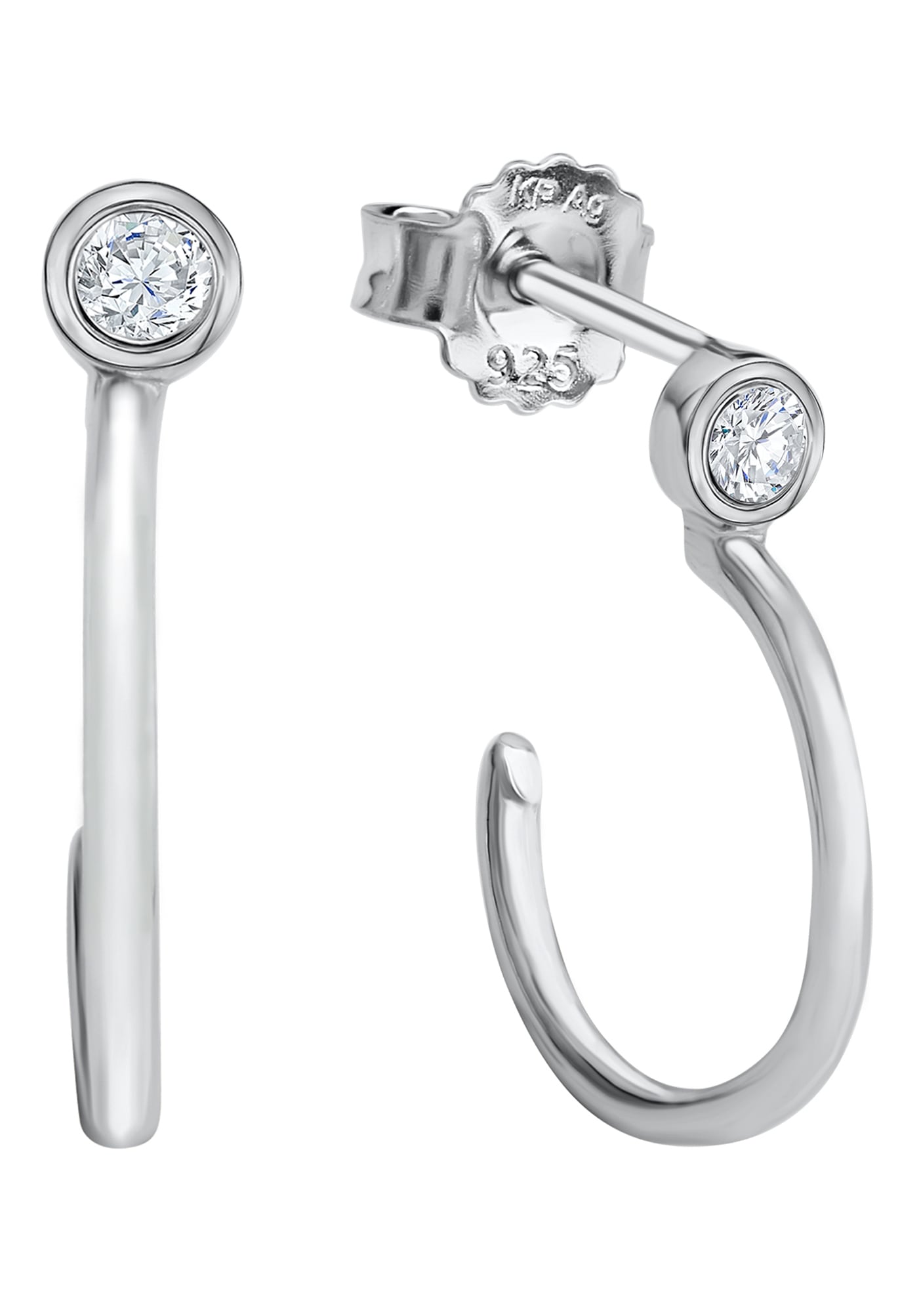 Firetti Paar Ohrstecker »Schmuck Geschenk Silber 925 Ohrschmuck Edelstein Spinell«, mit Zirkonia (synth.) oder Spinell (synth.)