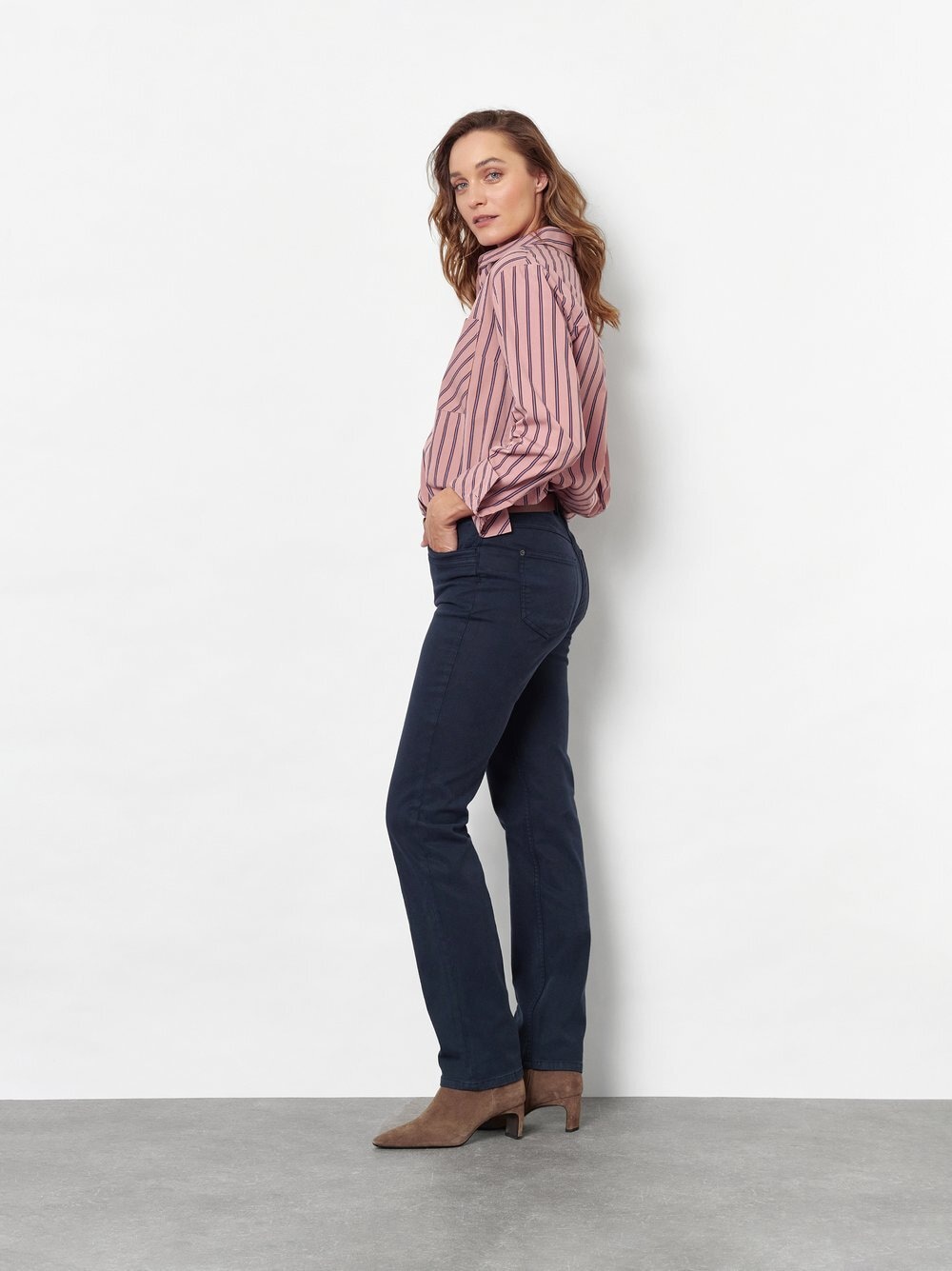 TONI Röhrenhose »Perfect Shape«  aus softem Twill