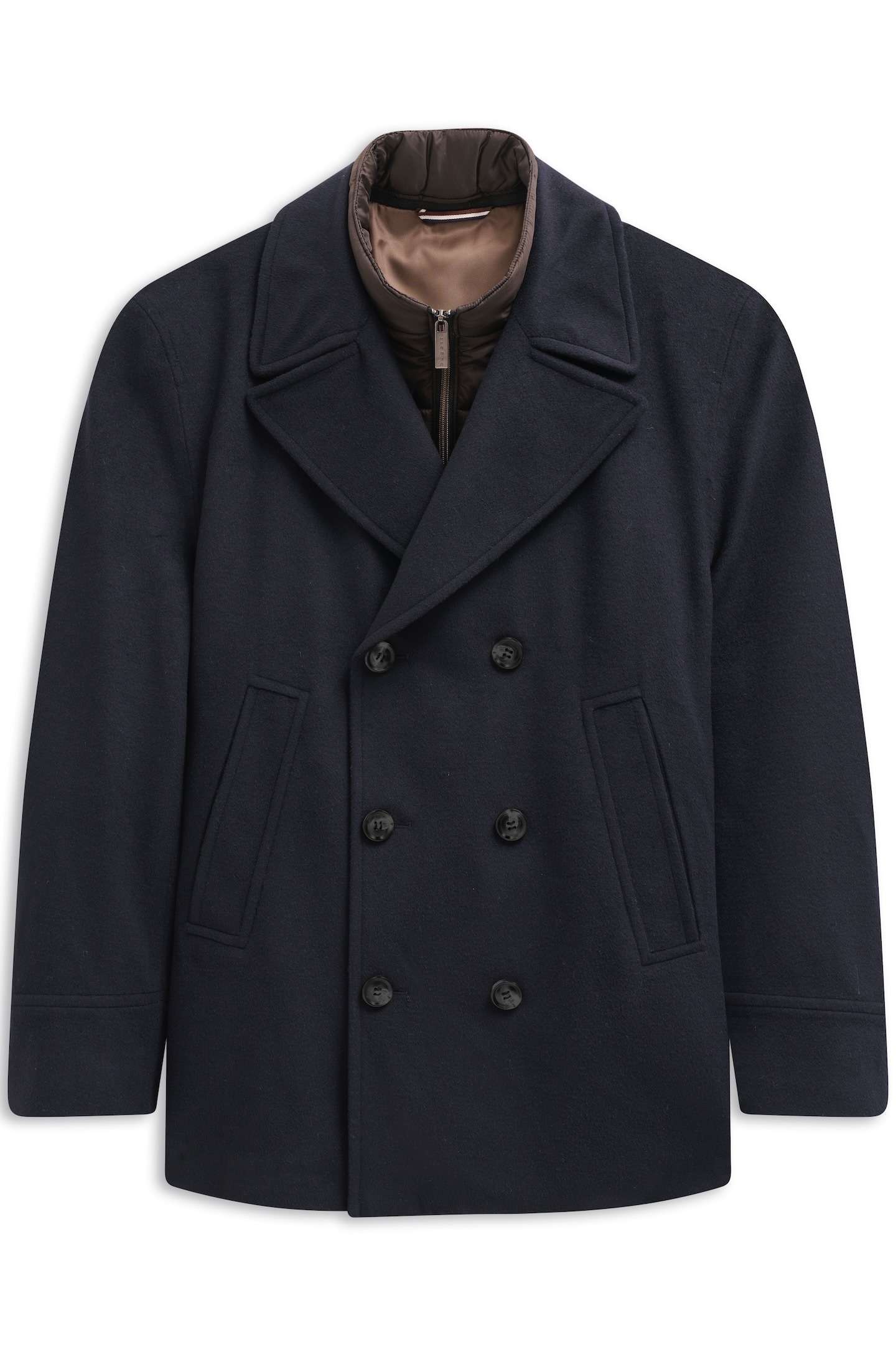 bugatti Cabanjacke »Rainseries« wasserfest mit Westen-Einsatz und Reverskragen