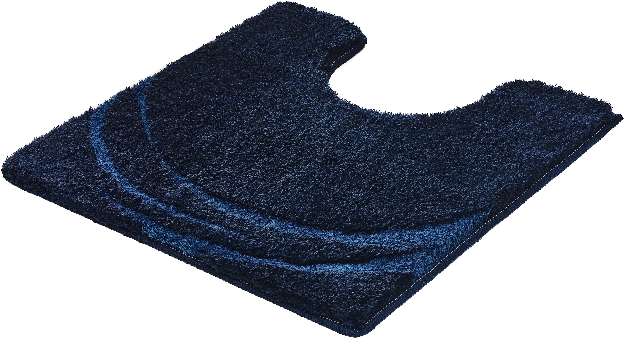 Kleine Wolke Badematte »»Mystic«, Badvorleger, Badezimmer Teppich« Höhe 25 mm rutschhemmend beschichtet fußbodenheizungsgeeignet Badteppich, modernes Design, Hoch-Tief Effekt, rechteckig & rund