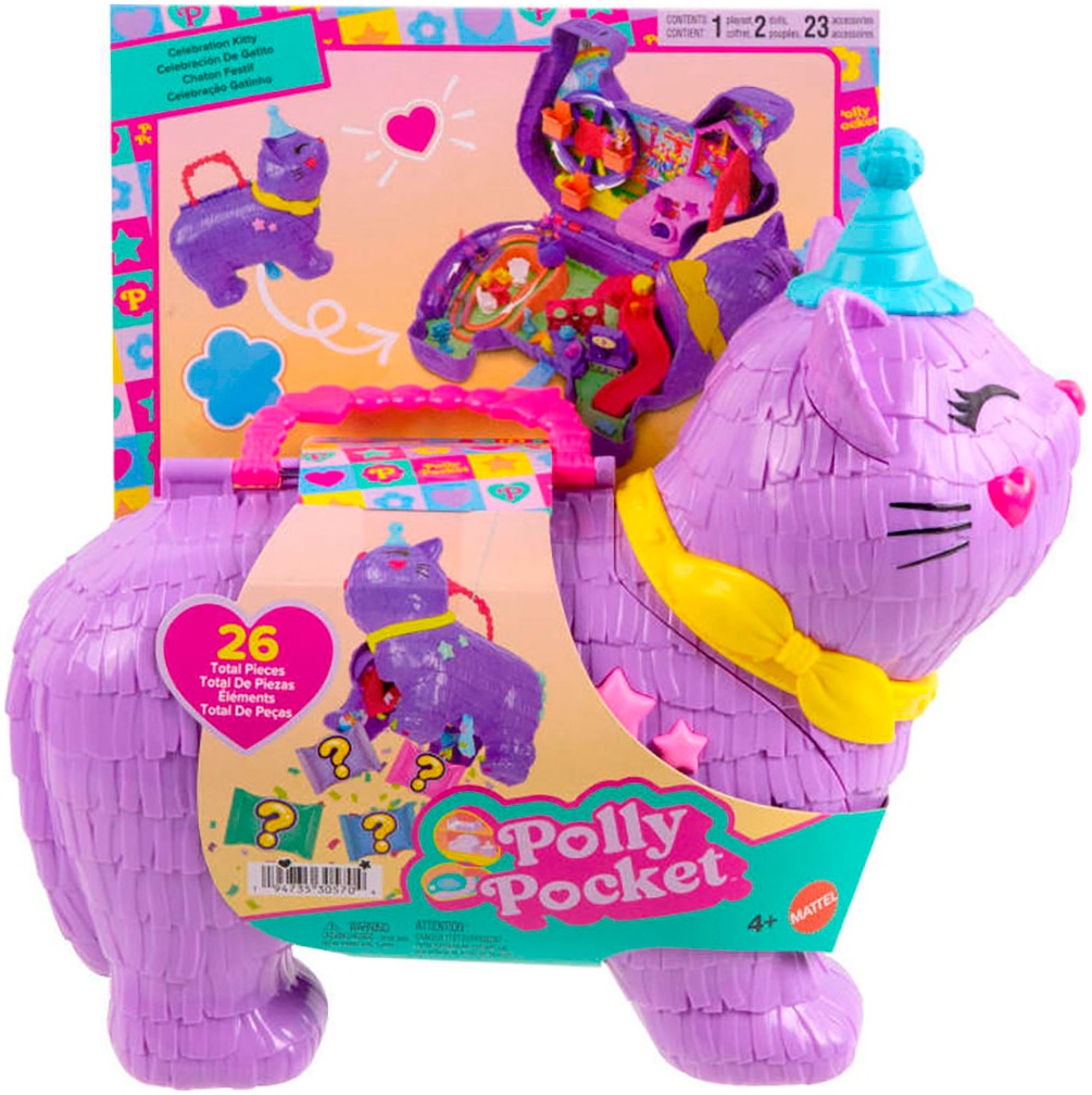 Polly Pocket Spielwelt »Party Kätzchen Pinata«