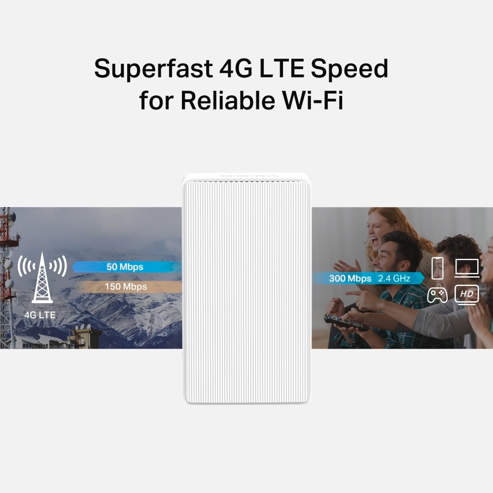 TP-Link 4G/LTE-Router »Mercusys MB110-4G Wireless N 4G«