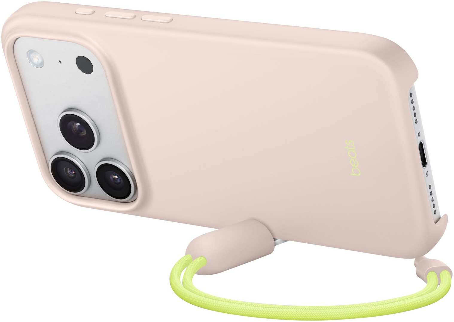 Apple Smartphone-Hülle »Beats iPhone 17 Pro Kickstand Case mit MagSafe und Kamerasteuerung« Smartphones