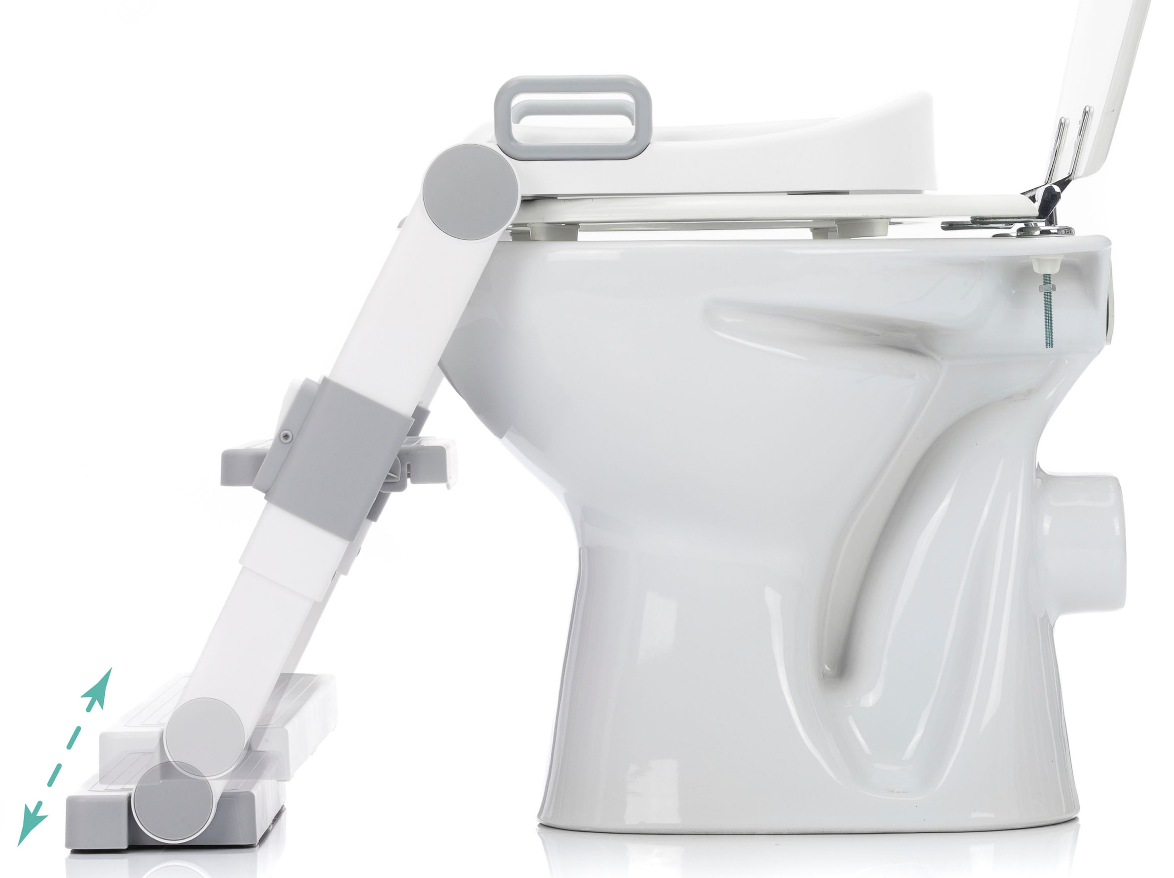 Fillikid Toilettentrainer »Toilet-Trainer, weiß/grau«