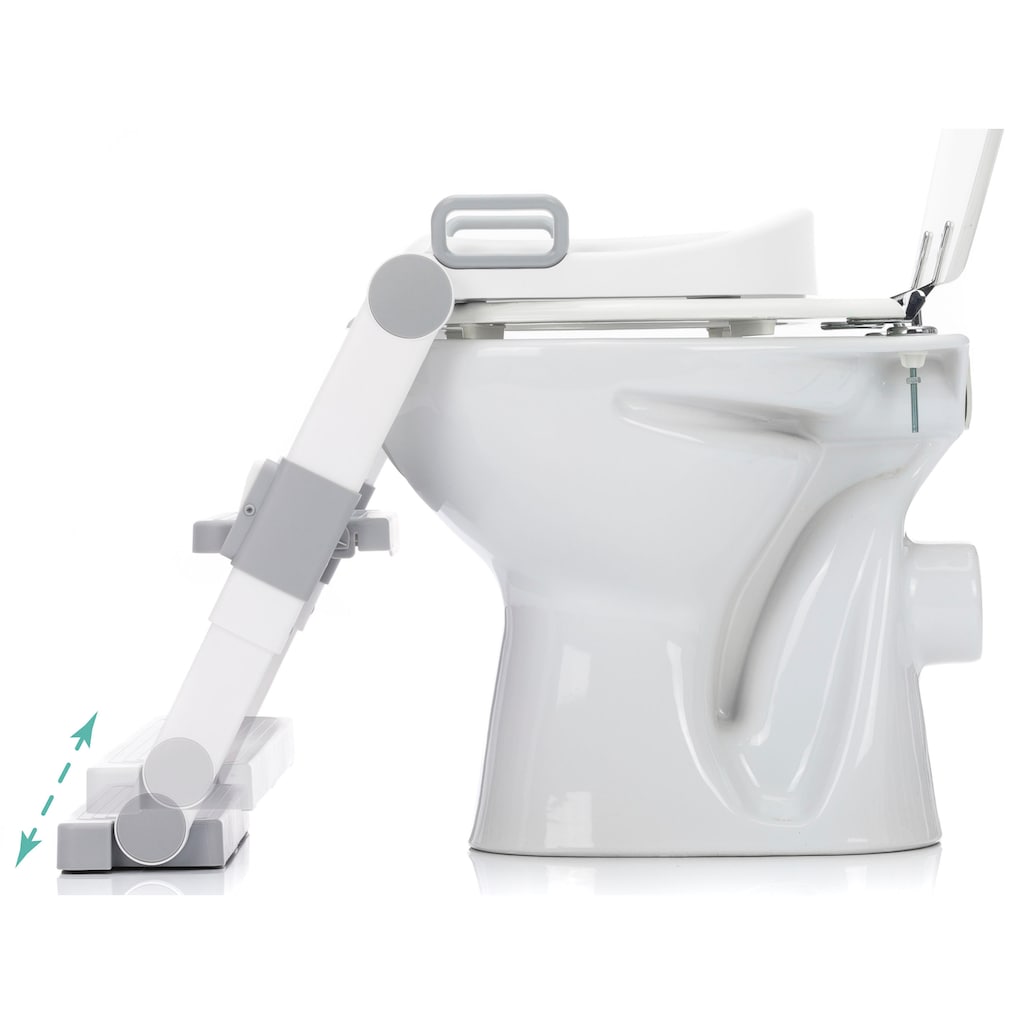 Fillikid Toilettentrainer »Toilet-Trainer, weiß/grau«