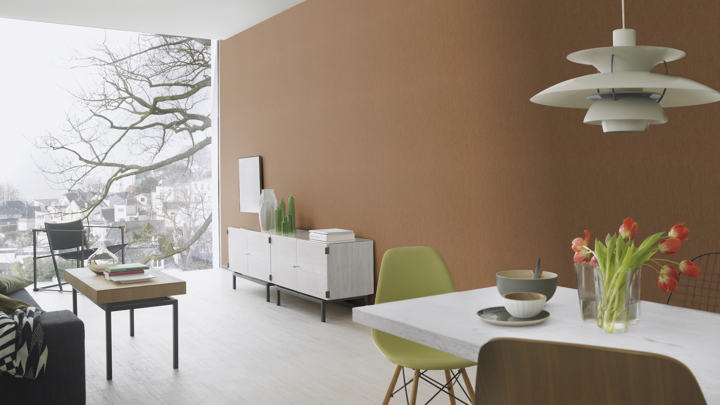 Rasch Vliestapete »Vliestapete Perfecto VI 844405«, einfarbig