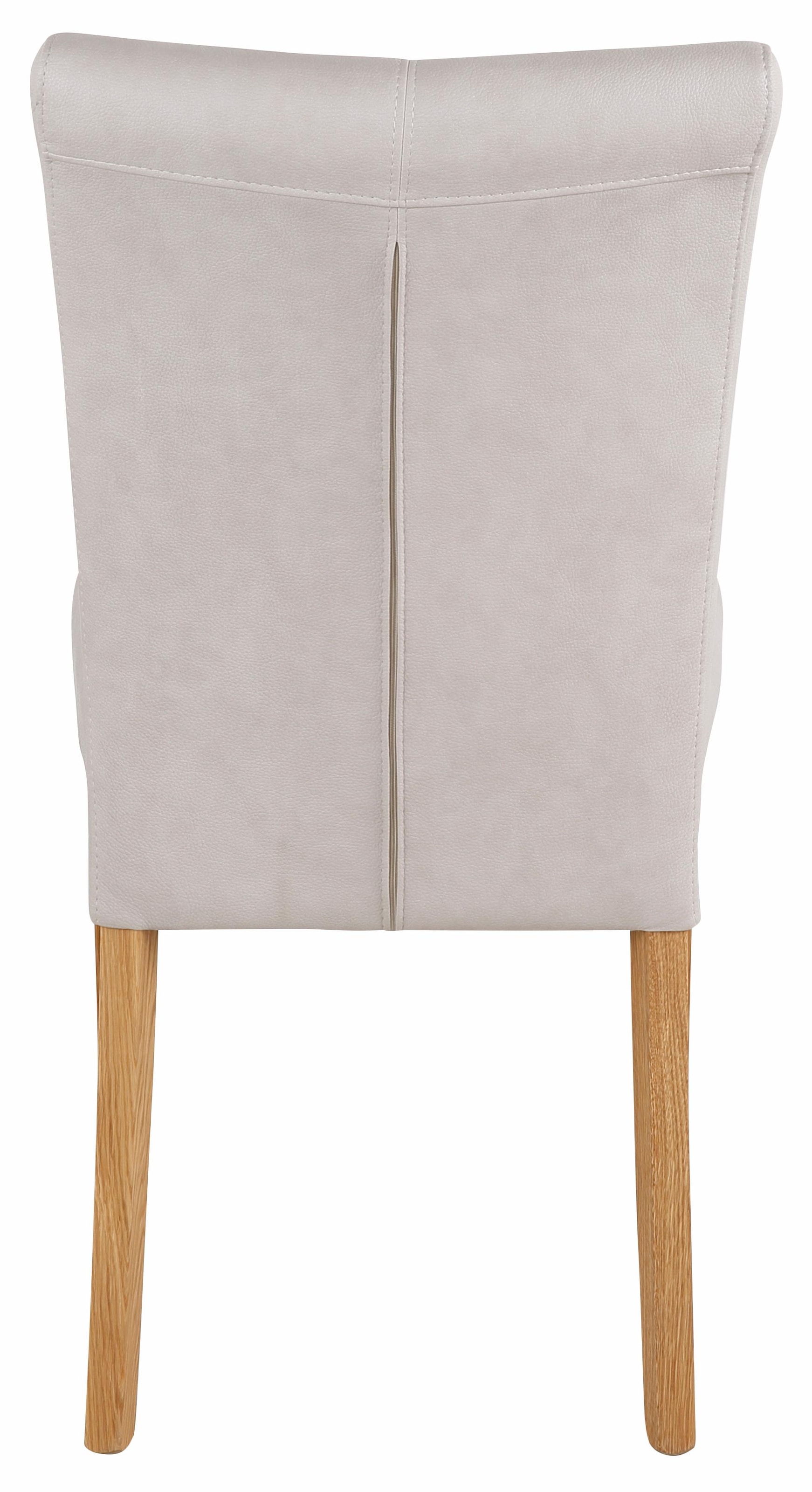 Home affaire Esszimmerstuhl »Queen Polsterstuhl BESTSELLER«, (Set), 4 St., Kunstleder, verschiedene Bezüge, Gestell Massivholz