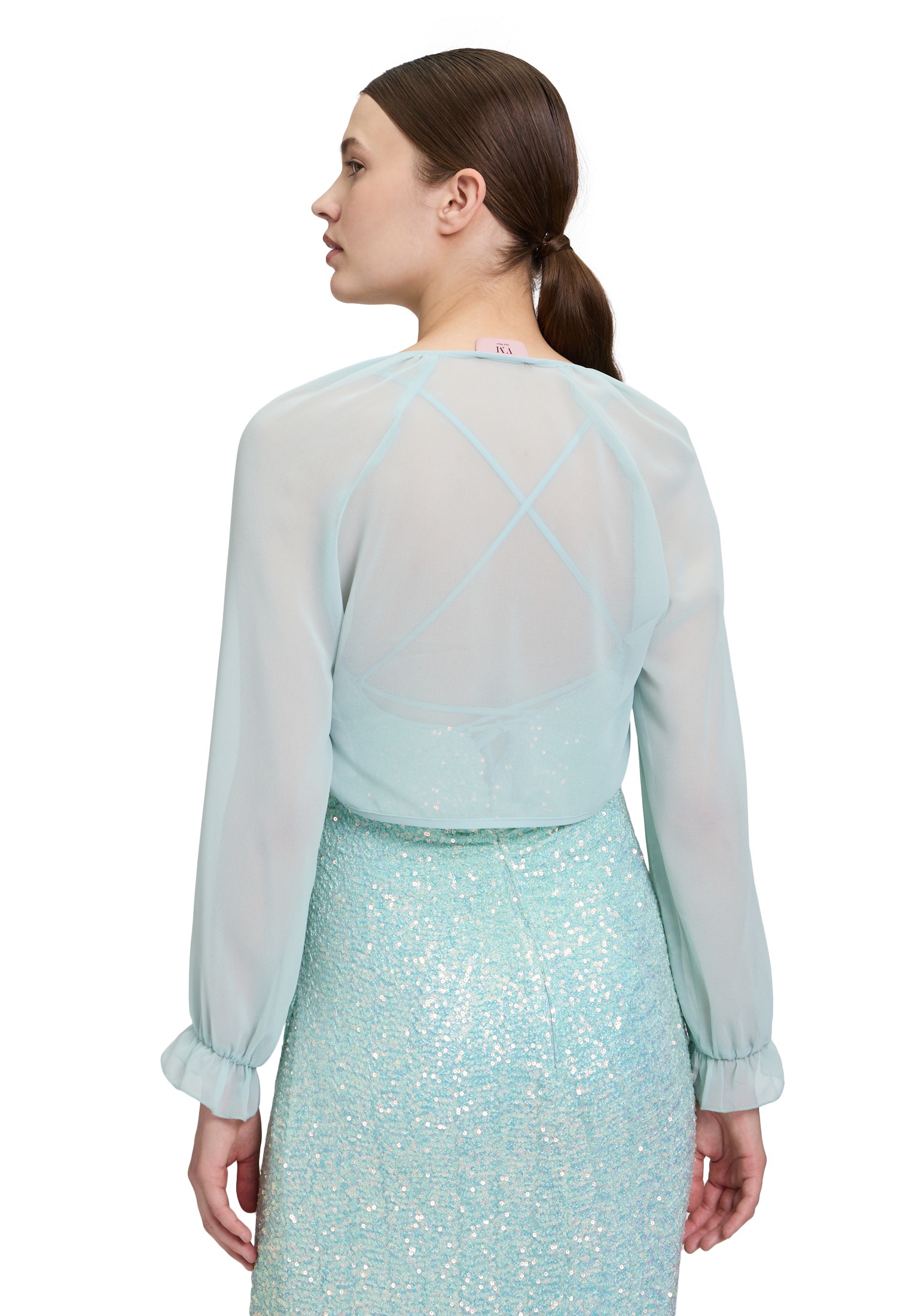 Vera Mont Bolerojacke »Bolero-Jacke mit gekräuseltem Ausschnitt«