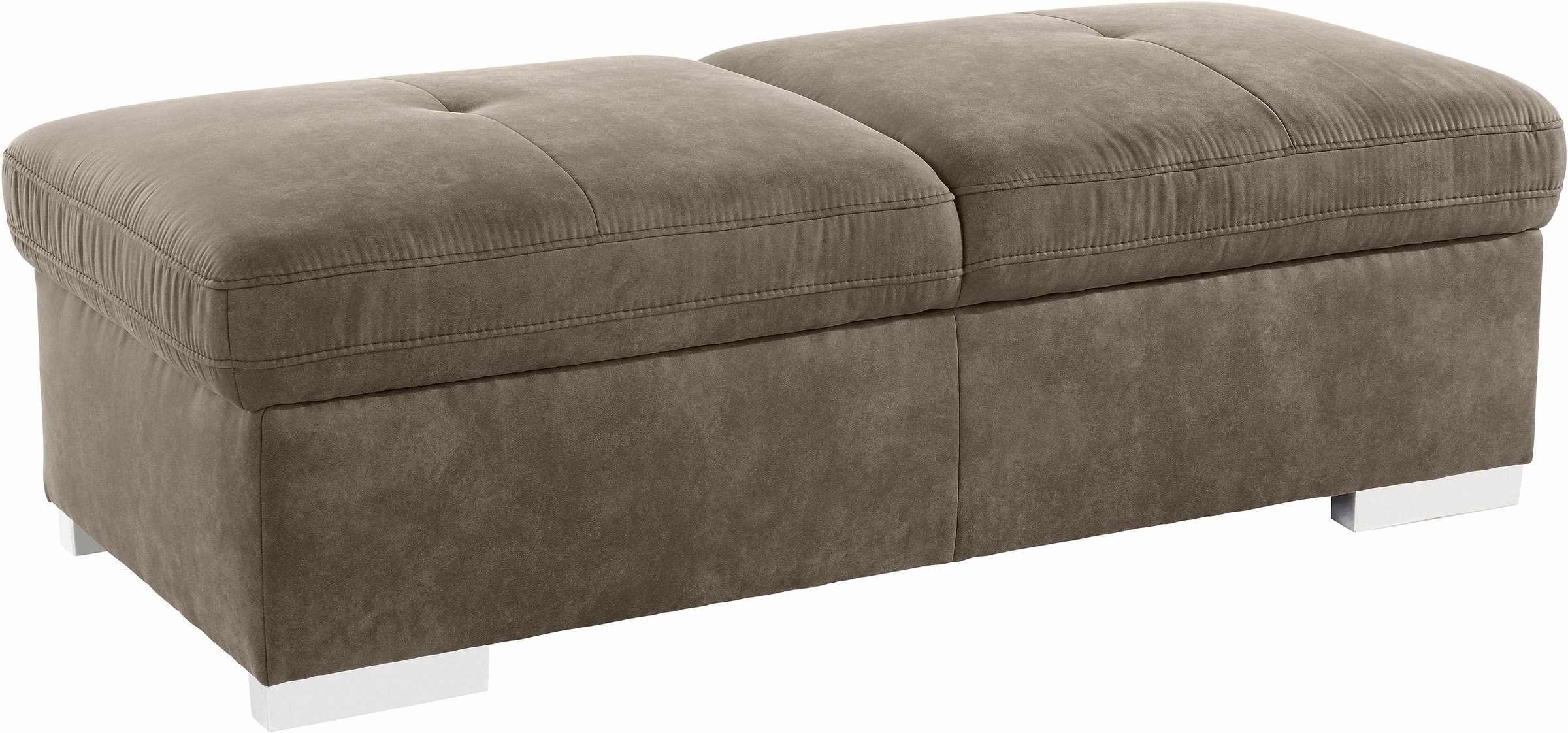exxpo - sofa fashion Hocker »Spring Bankhocker, guter Sitzkomfort und tolle Verarbeitungsdetails«