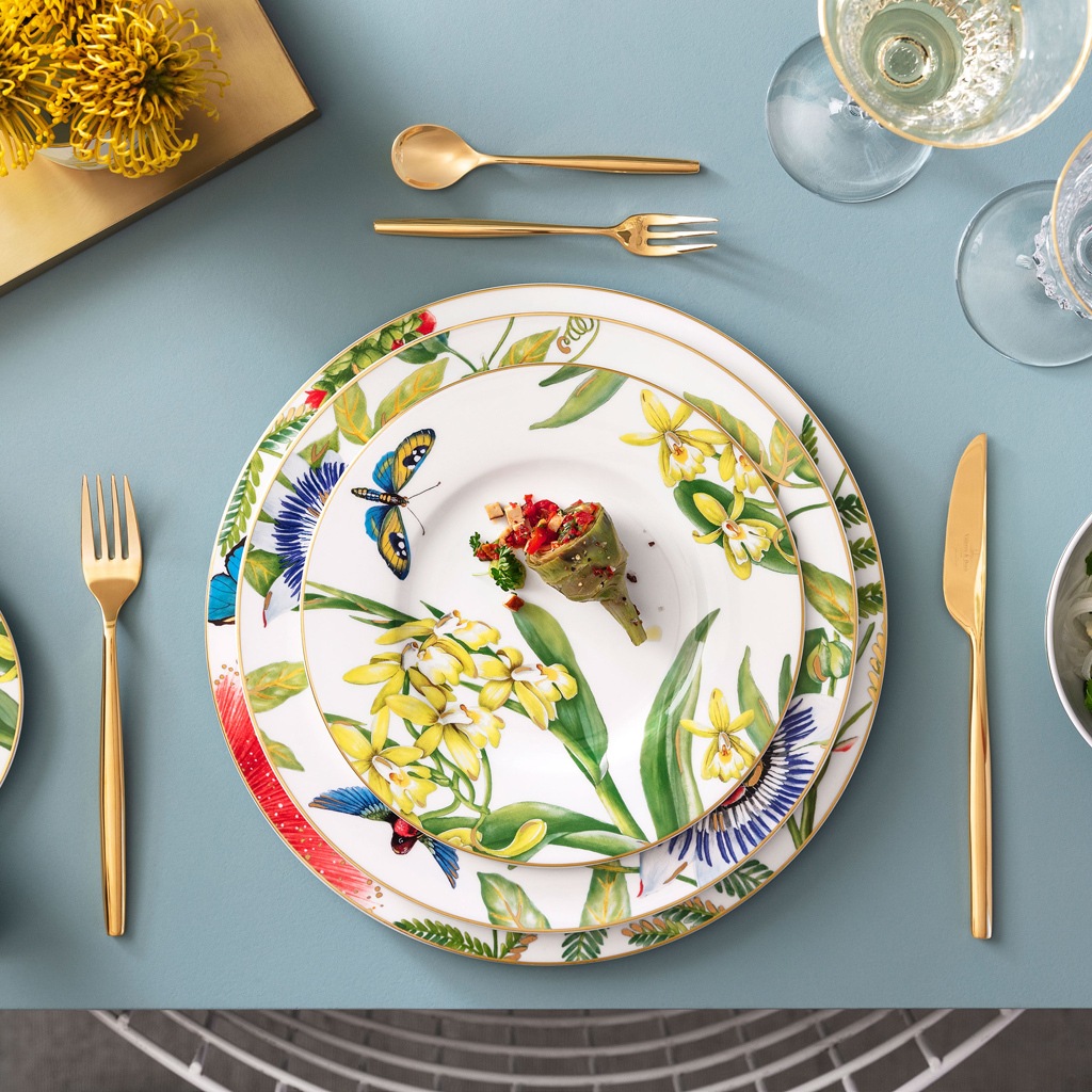 Villeroy & Boch Speiseteller »Speiseteller Amazonia Anmut ø 27,7 cm bunt«