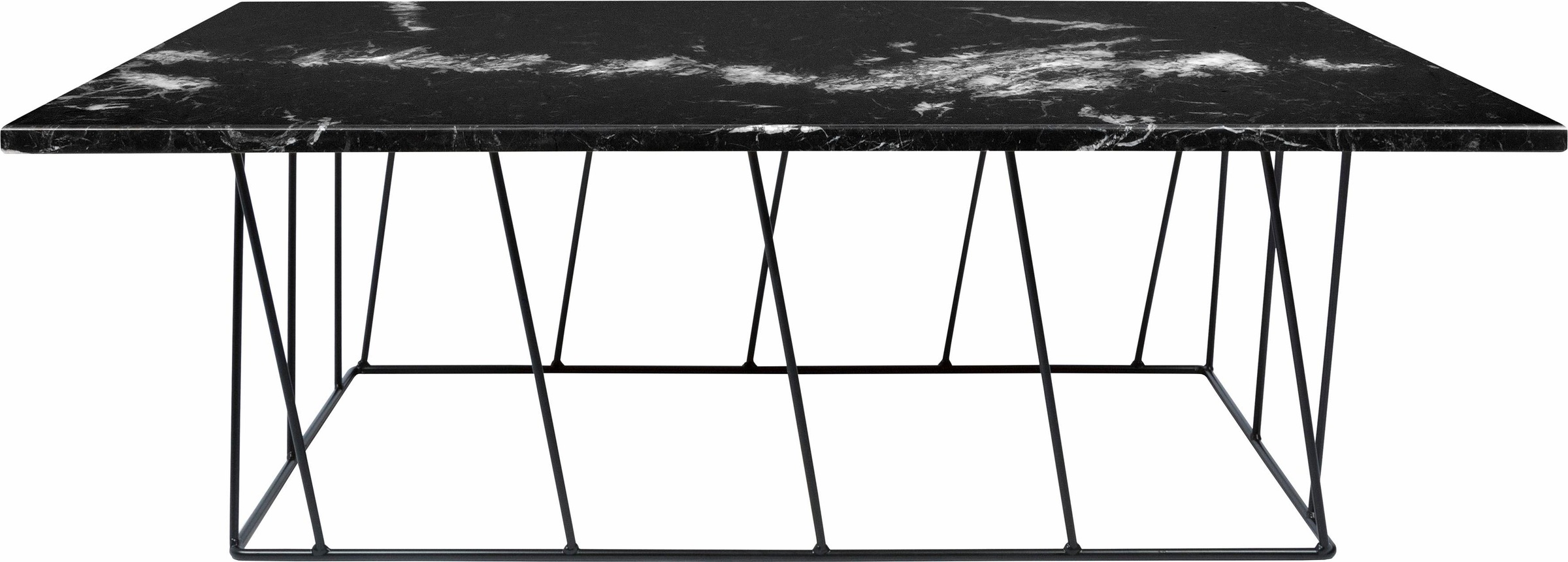 Metall, aus Tischplatte St.), Höhe Glas, Couchtisch bestellen »Jävre«, 45 (1 aus Gestell mit cm andas bequem geometrisches
