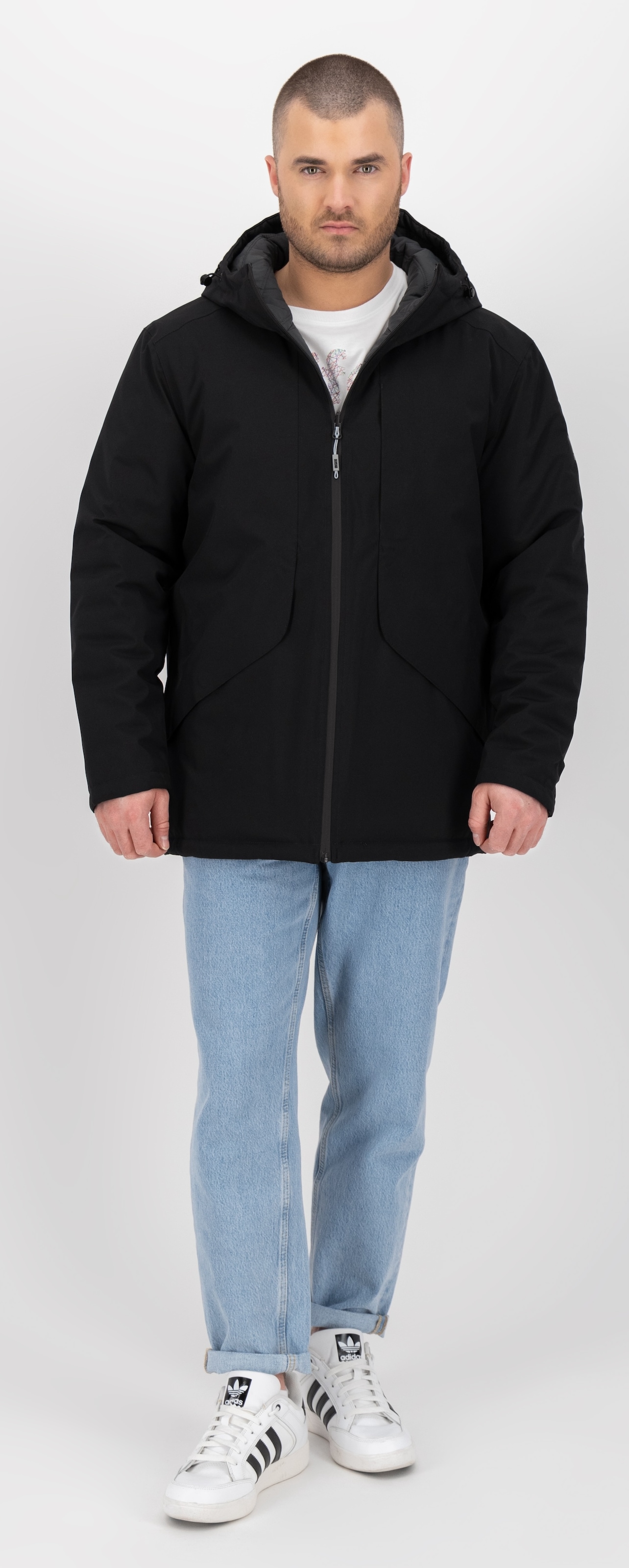 LPO Winterjacke »FENNO MN«, Jacke wendbar und Taschen mit Magnetverschluß