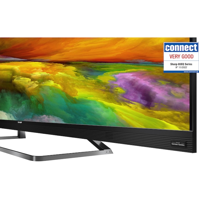 Sharp LED-Fernseher »50EQ3EA«, 126 cm/50 Zoll, 4K Ultra HD, Smart-TV-Android  TV ➥ 3 Jahre XXL Garantie | UNIVERSAL