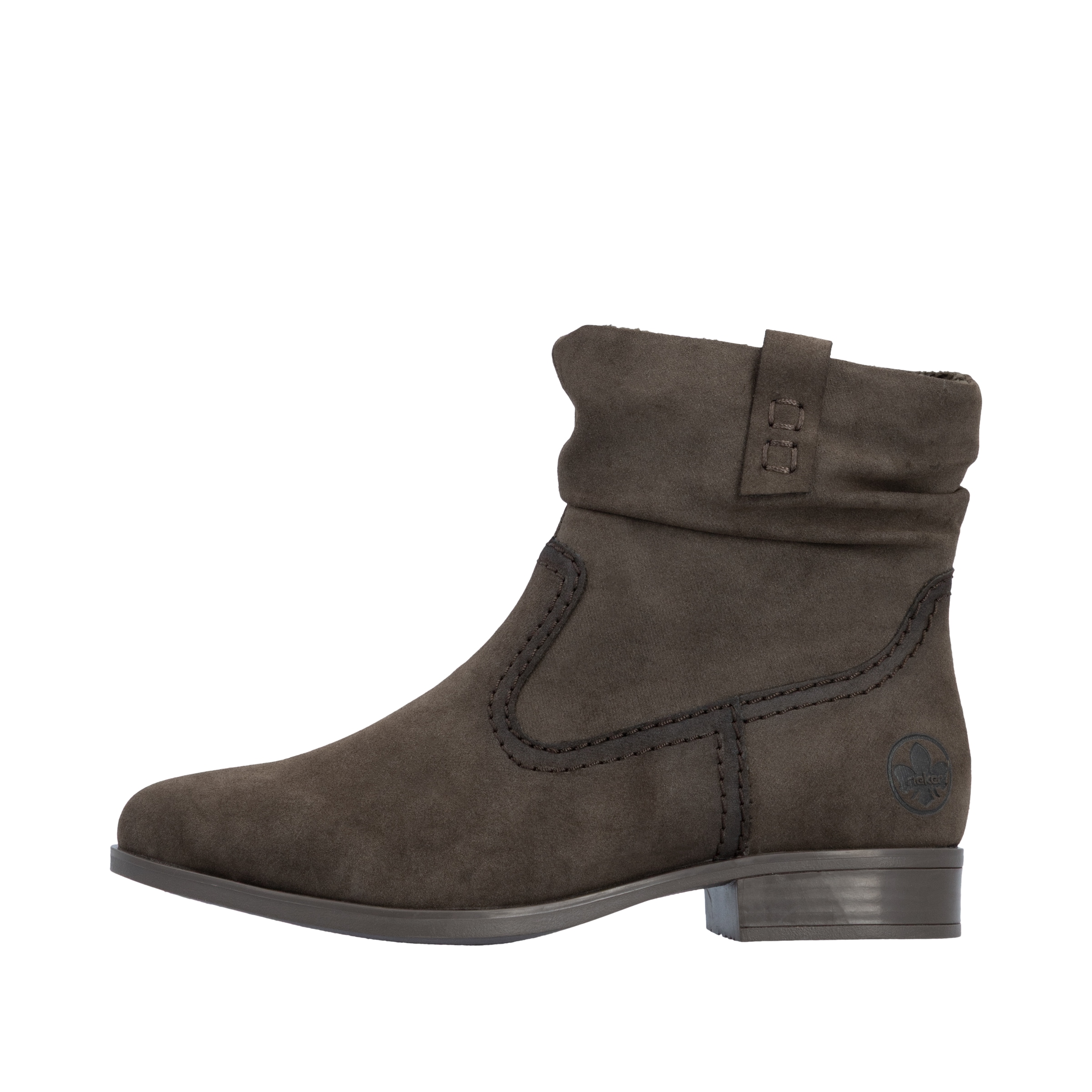 Rieker Stiefelette  Boots mit slouchy Schaft und Reißverschluss