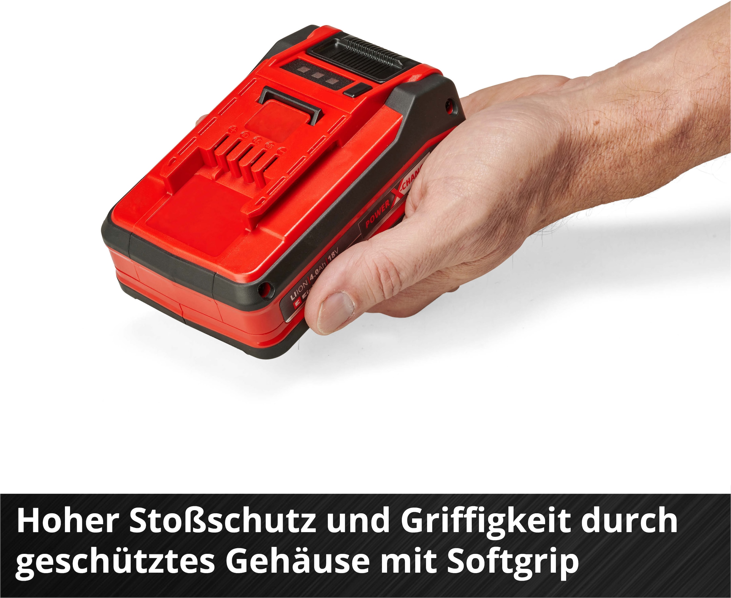 Einhell Akku »»PXC Plus Twinpack««, 18 V, 4 Ah, universell verwendbar für alle Power X-Change Geräte
