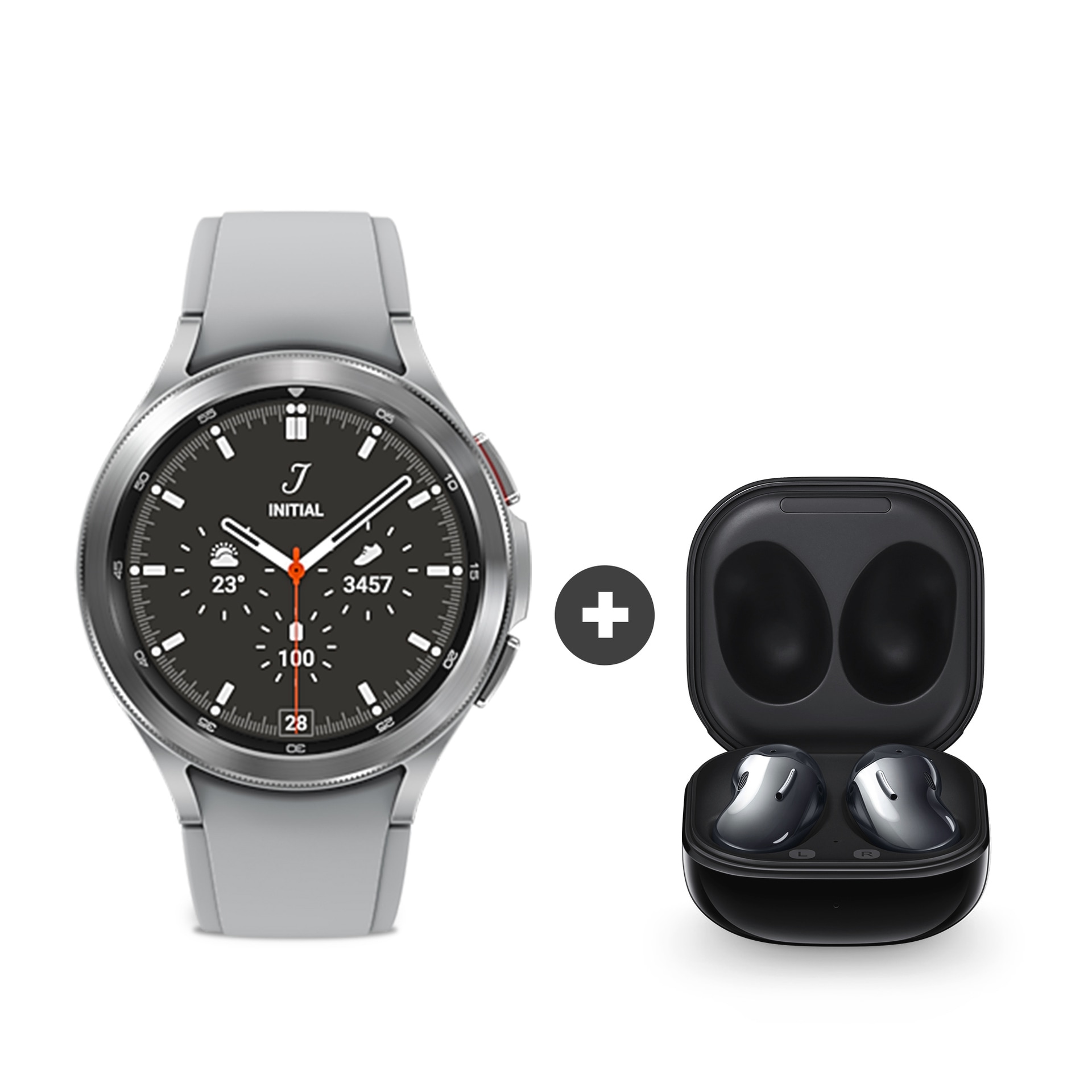 OS »Galaxy mm«, online (Wear Fitness Samsung Tracker, Uhr, bei Gesundheitsfunktionen) Classic UNIVERSAL Google Smartwatch 46 by Watch4 Fitness