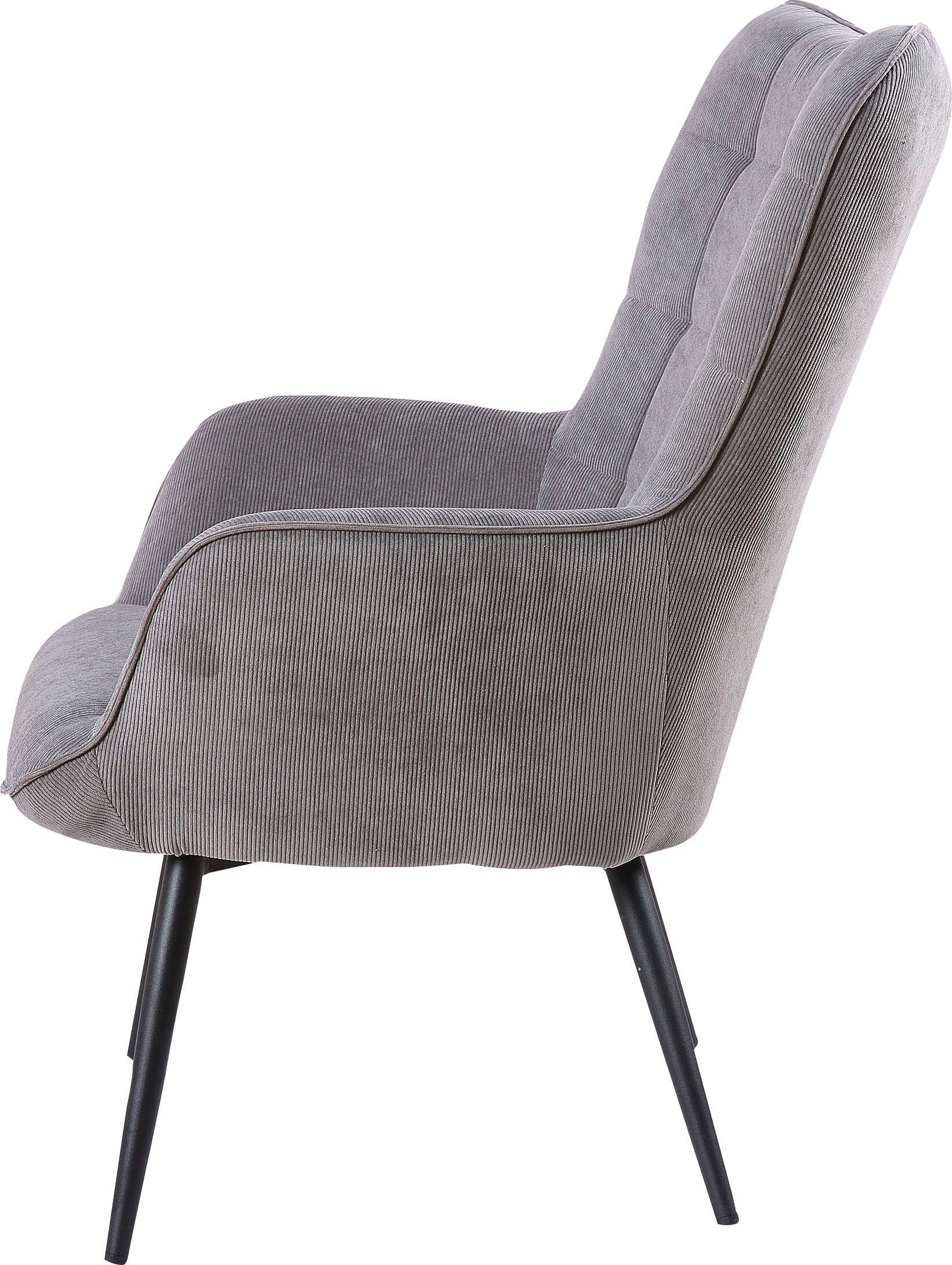 byLIVING Sitzgruppe »Uta«, Set, 2 tlg., Sessel mit Hocker