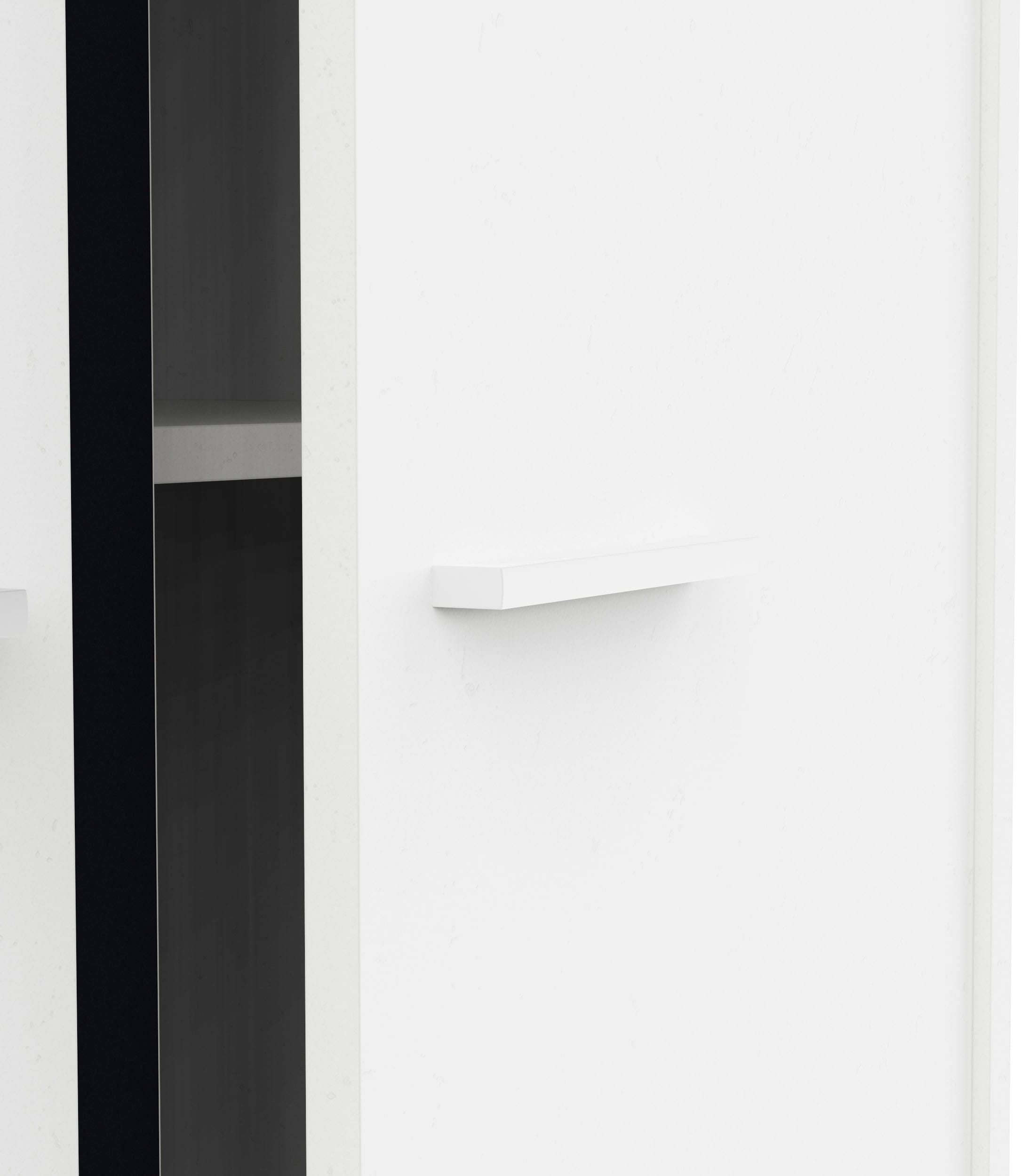 Demeyere GROUP Kinderkleiderschrank »REVERSO, mit rosa oder dunklem Kontrast durch drehbare Paneele«, (B/H/T ca. 88,5/181/50 cm), 2 Kleiderstangen, 3 Regalböden, Made in France