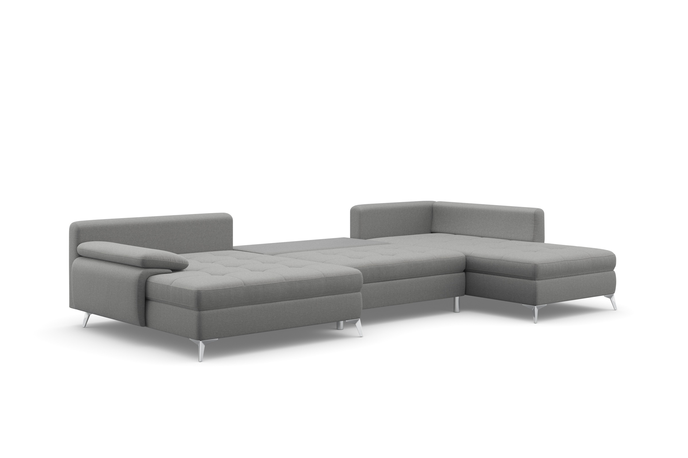 sit&more Wohnlandschaft »Latigo U-Form«, mit Mega-Recamiere, wahlweise mit Bettfunktion und Bettkasten