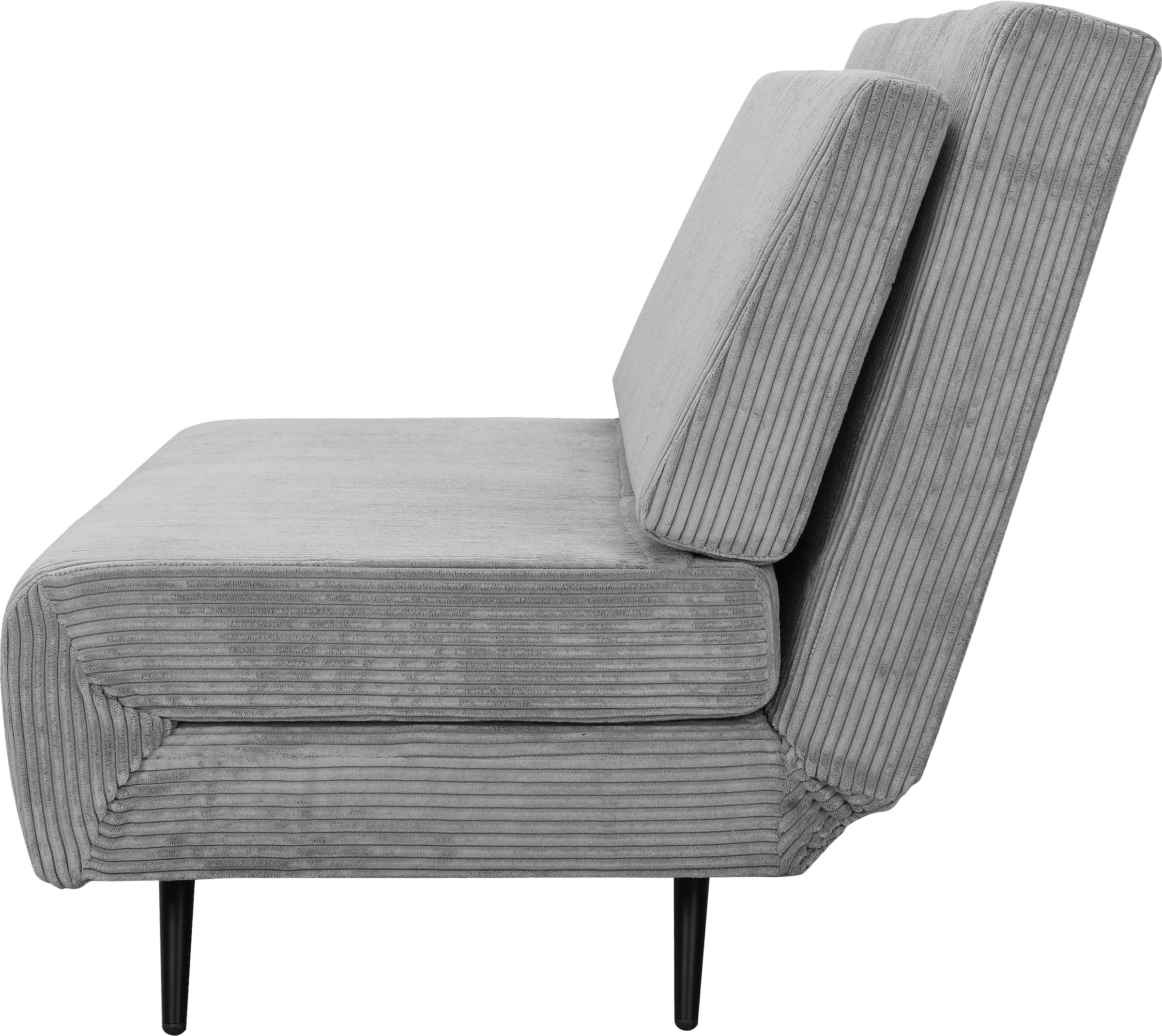 andas Schlafsofa »Linnea«, Daybed mit aufklappbarer Liegefläche, in Webstoff, Veloursstoff, Cord