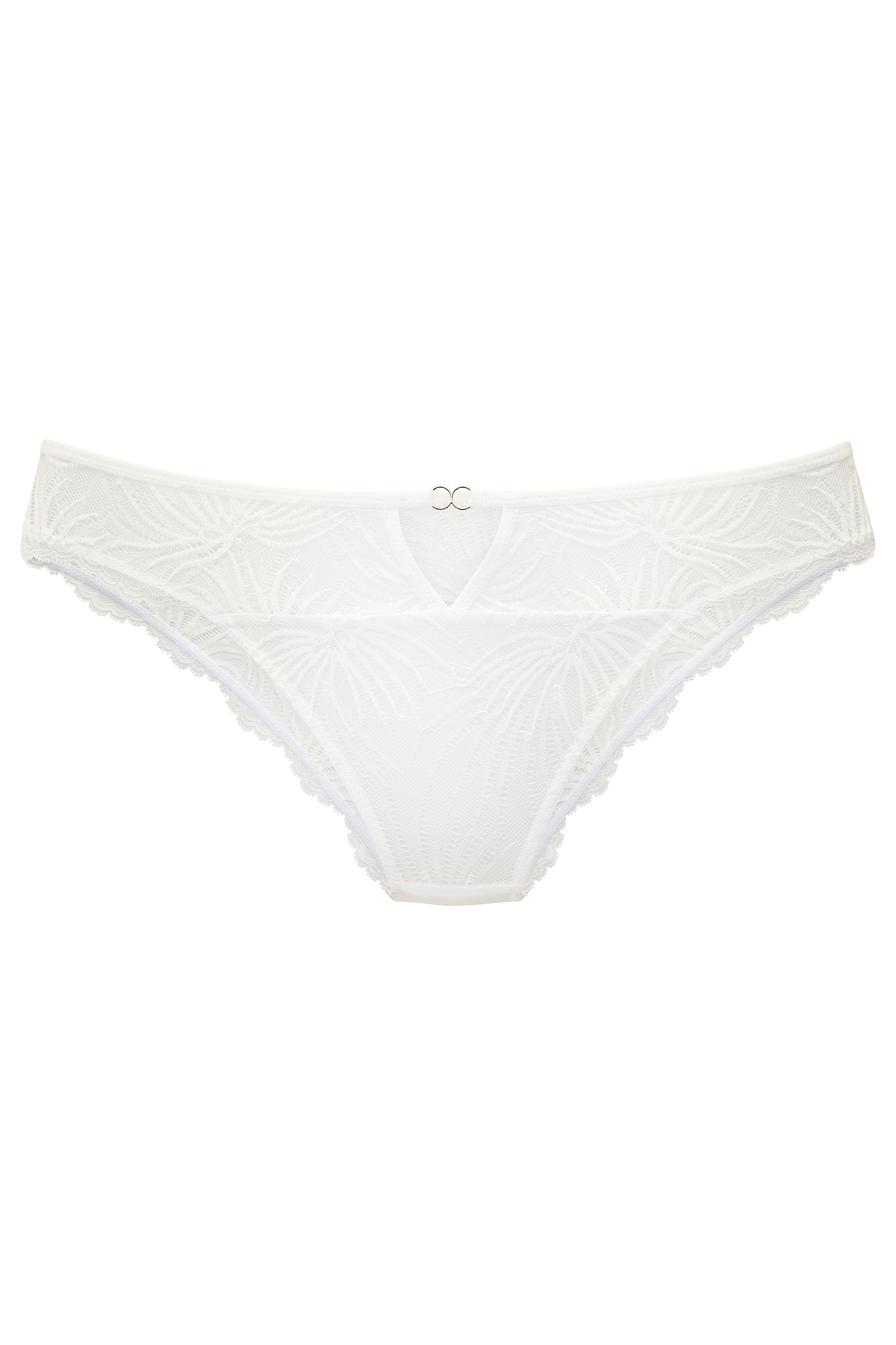 LASCANA Tanga »Alexia« rundum aus Spitze mit sexy Cut-Out