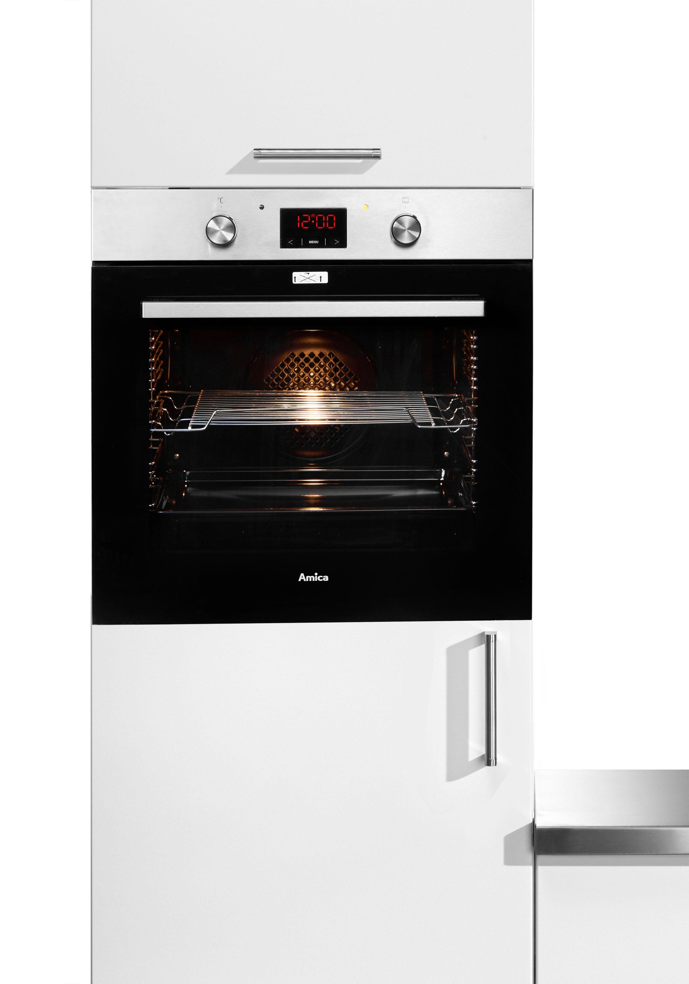 Amica Einbaubackofen  »EBX 943 630 E«, mit Teleskopauszug nachrüstbar, Simple Steam, Simple Steam