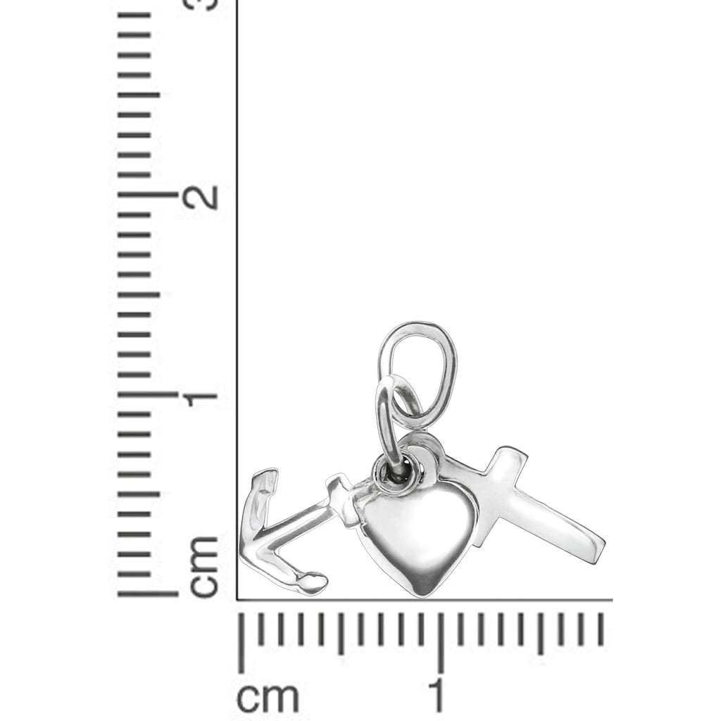 Firetti Kettenanhänger »Schmuck Geschenk Silber 925 Halsschmuck Anhänger LIEBE«