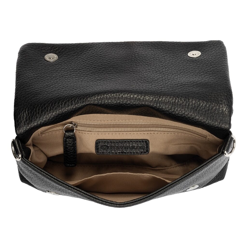 TOM TAILOR Abendtasche »Xia« klares Design mit Logoprägung und fließender Silhouette in Lederoptik
