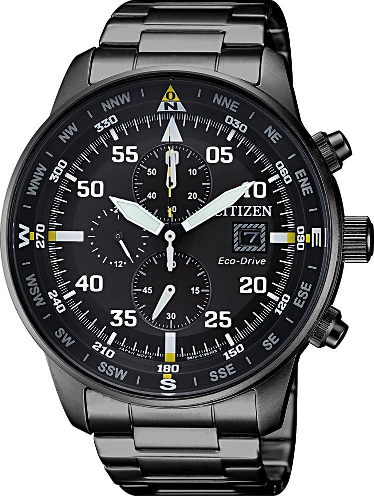 Citizen Chronograph »CA0695-84E«, Armbanduhr, Herrenuhr, Solar, Stoppfunktion, Edelstahlarmband