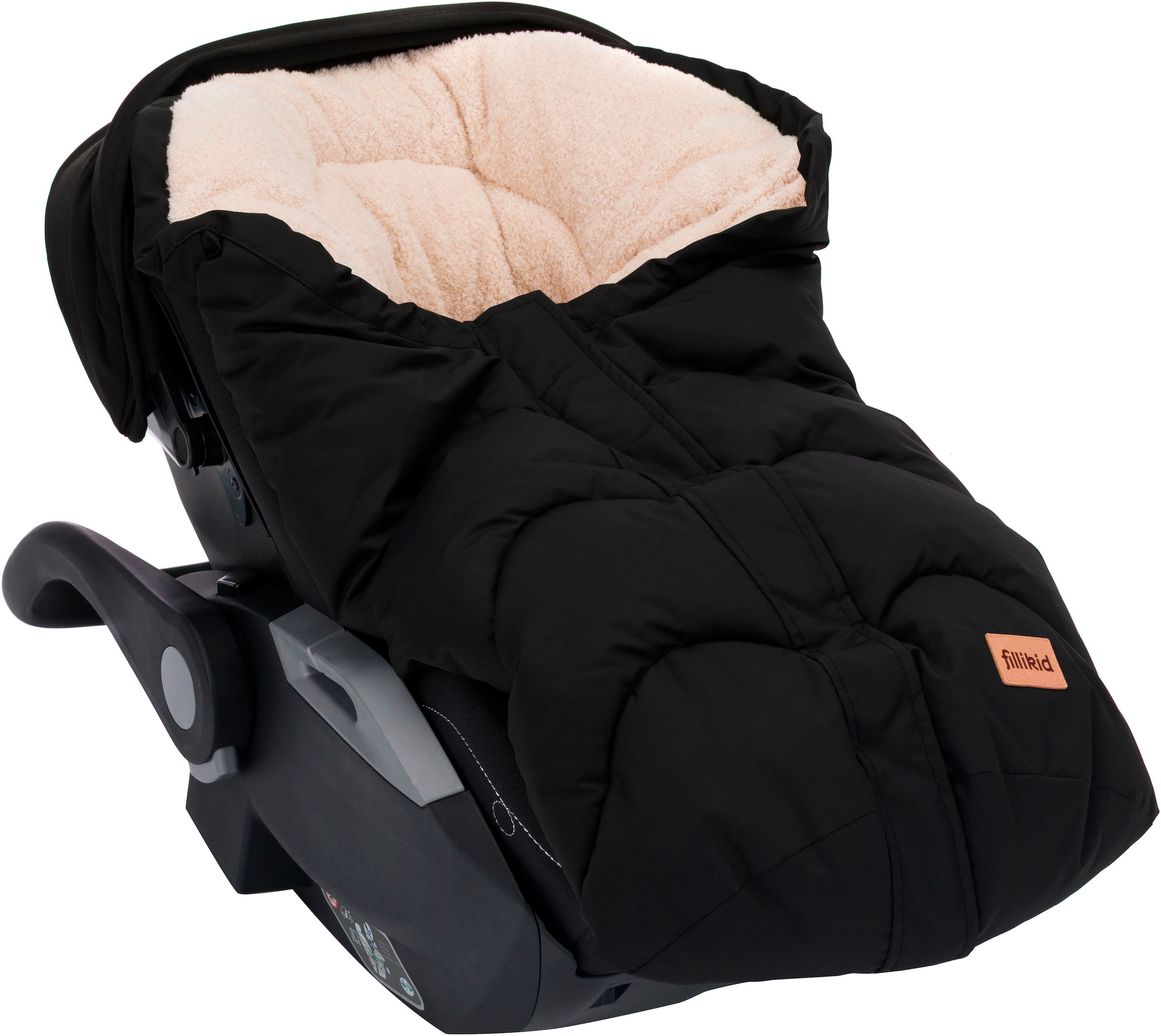 Fillikid Fußsack »Torre, Winterfußsack Gr. 0« für Autositze Gr. 0 und Kinderwagen