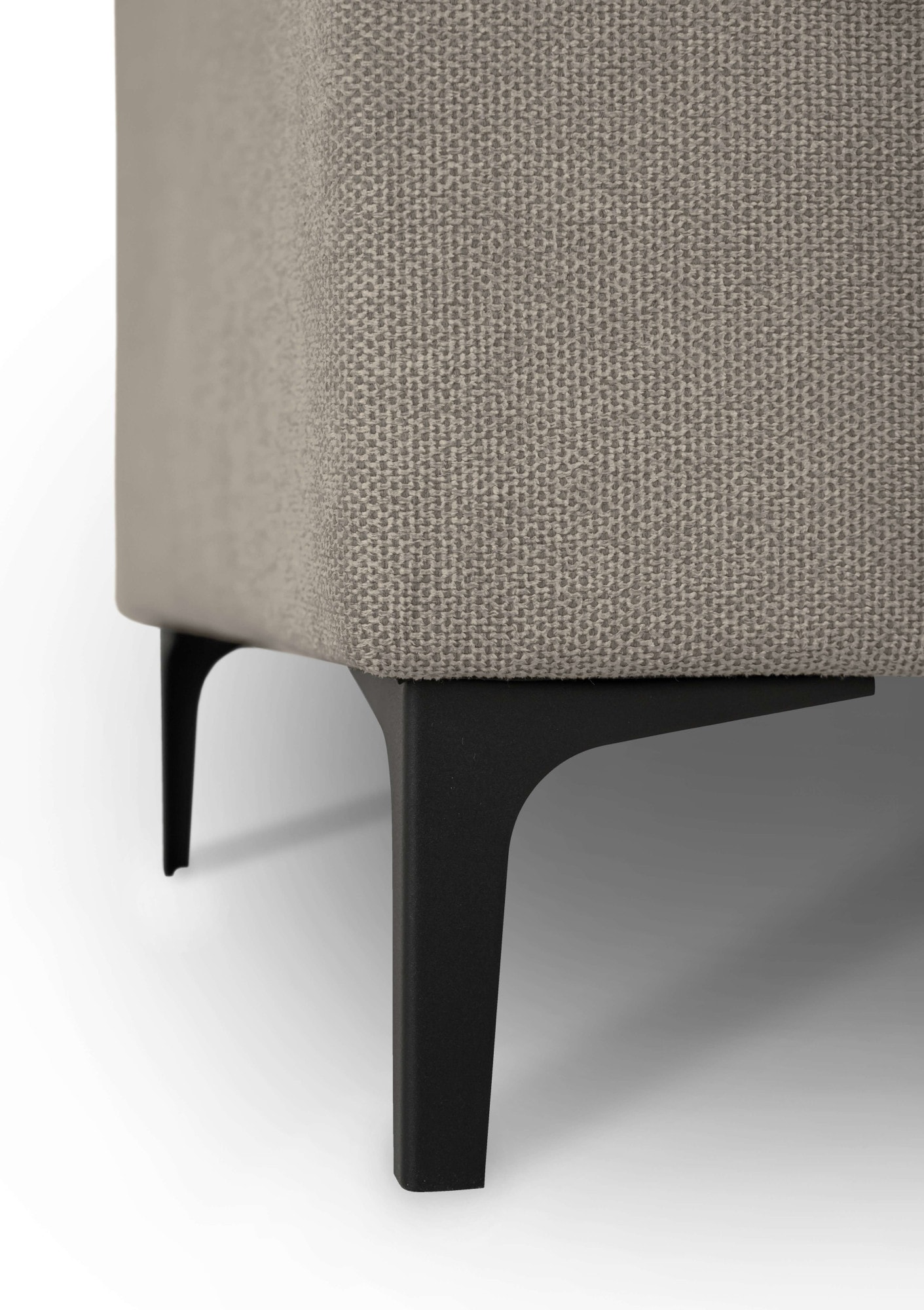 Home affaire Wohnlandschaft »Tournon U-Form, XXL Sofa, Breite 333 cm, Webstoff, Chenille«, Designsofa im nordischen Stil, Wellenunterfederung, Metallfüße