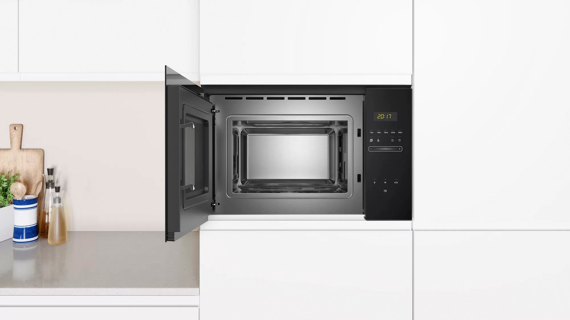 Constructa Einbau-Mikrowelle »CC4P91562« Mikrowelle 900 W