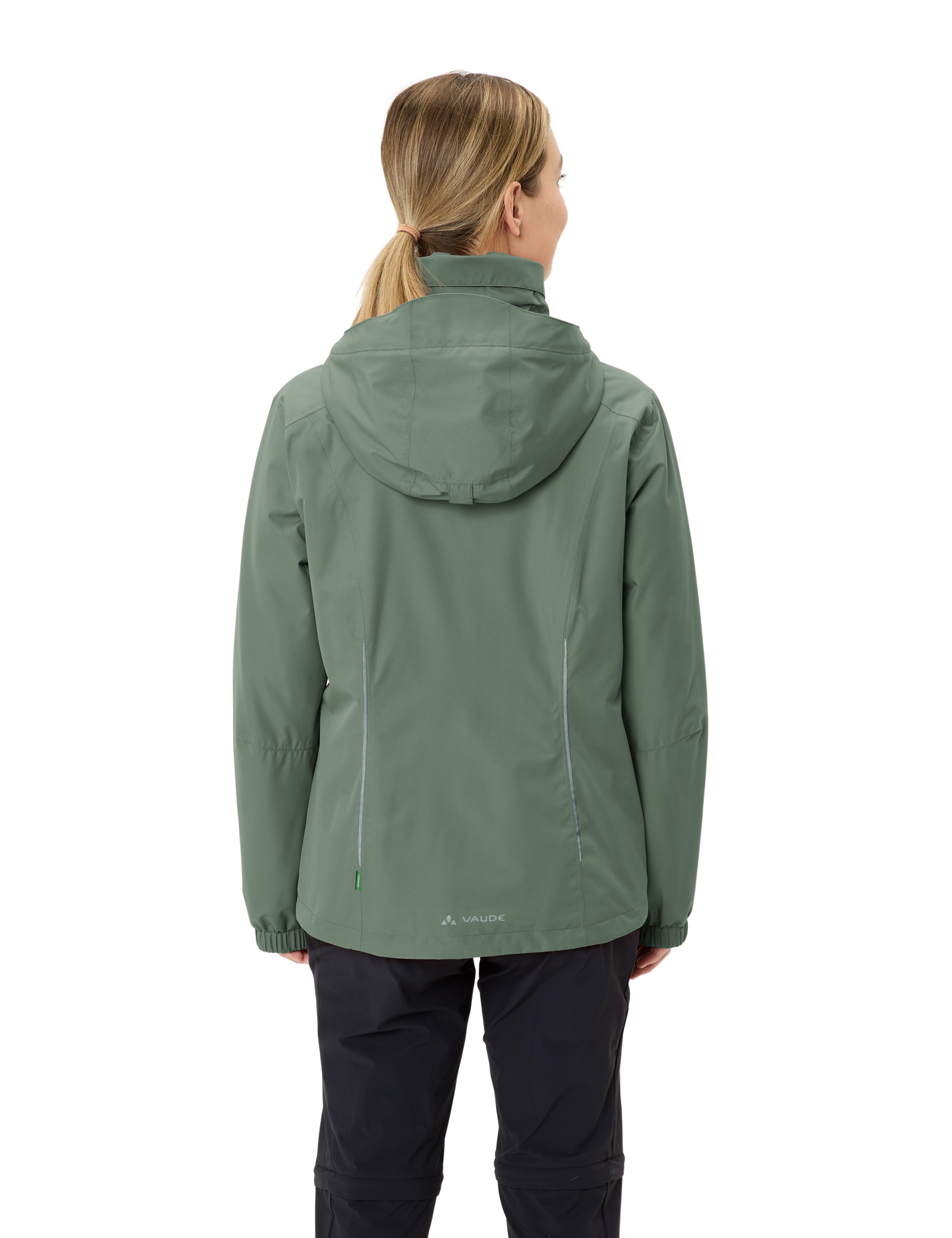 VAUDE Fahrradjacke »WOMEN'S ESCAPE BIKE WARM JACKET«, (1 St.), mit Kapuze, Wasserdicht, winddicht und atmungsaktiv